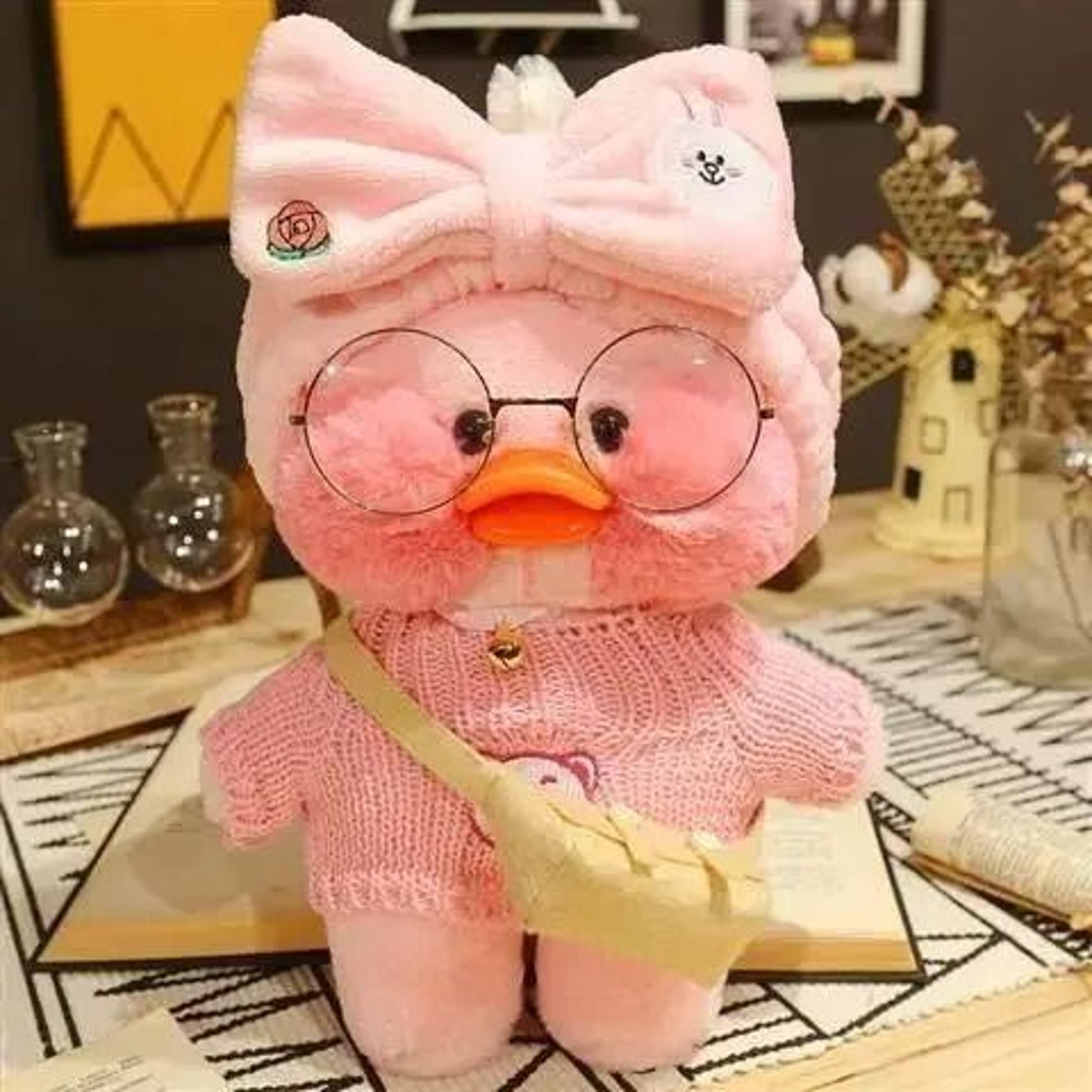 12in Kawaii Yellow Duck Plush 9