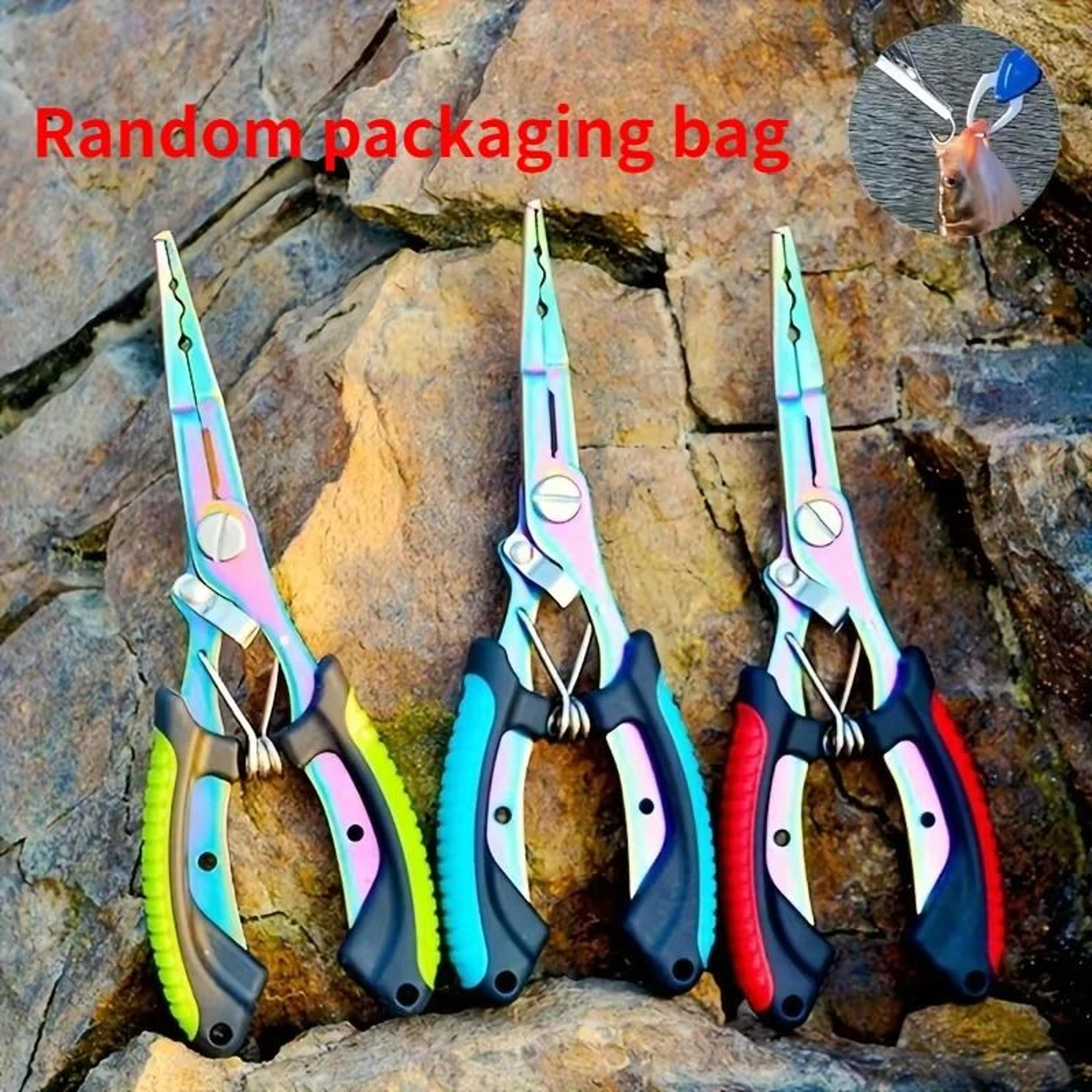Titanium Coated Stainless Steel Multifunctional Fishing Pliers 1