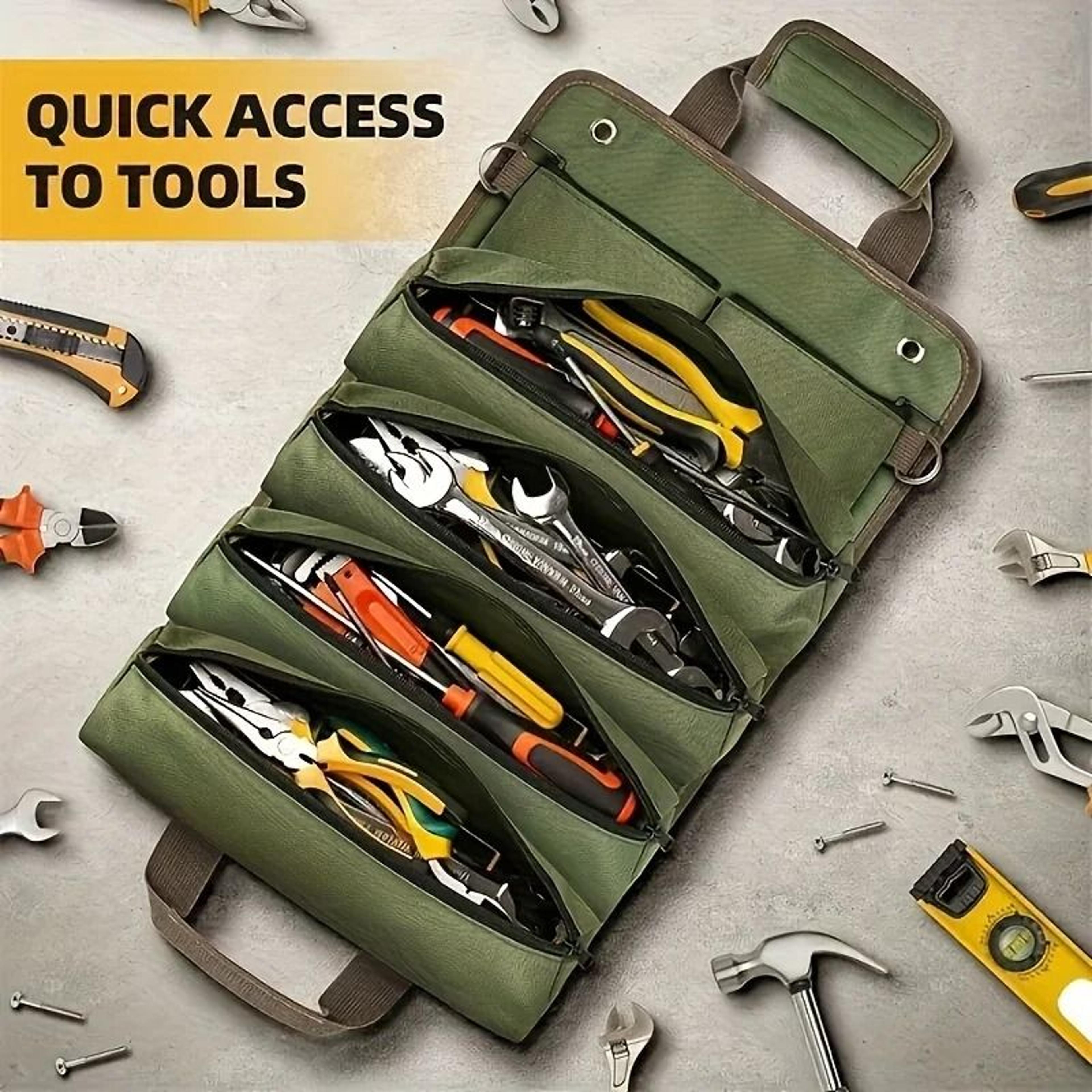 Heavy Duty Multi Tiered Roll Up Tool Management Shield 1