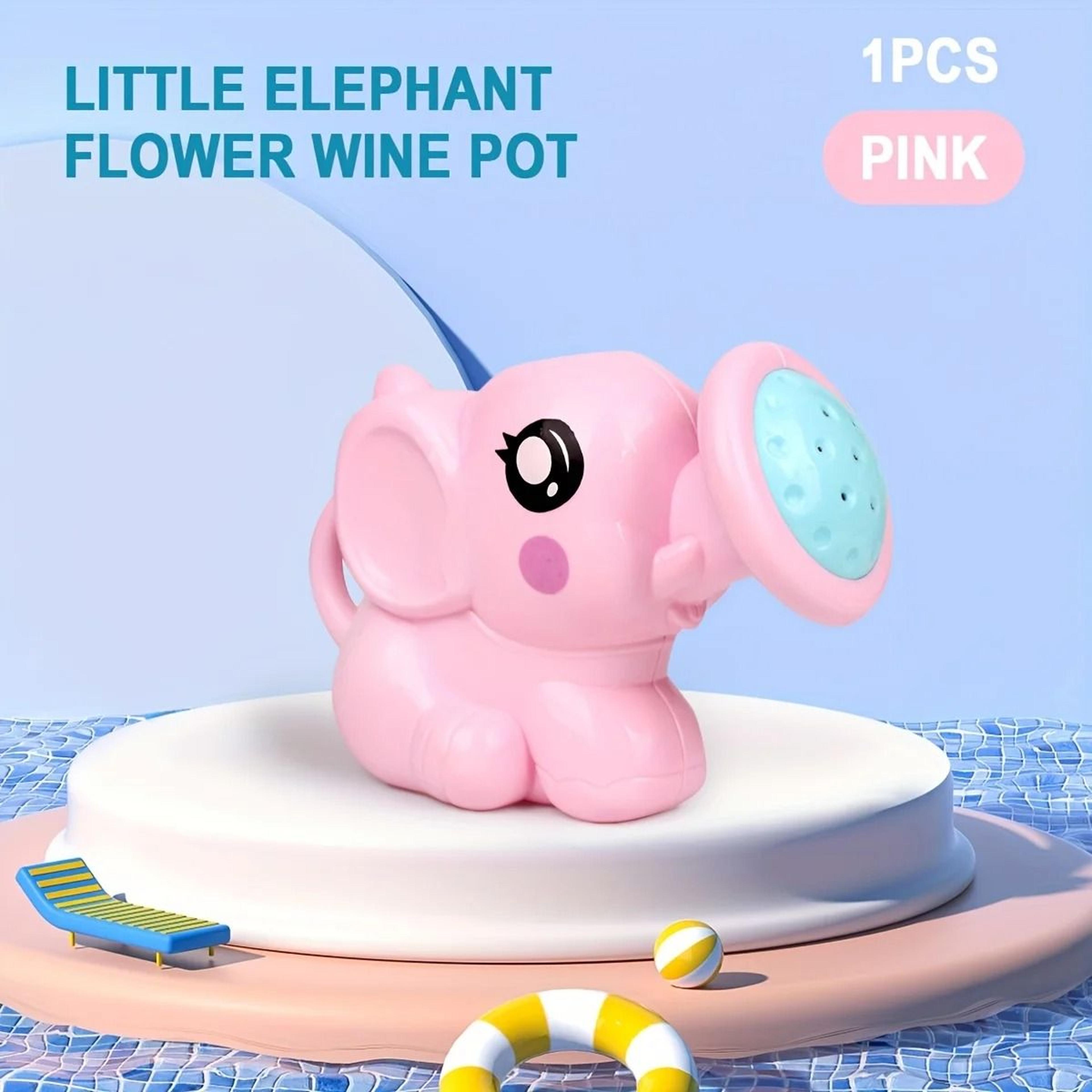 Cute Cartoon Elephant Bath Time Shower Kettle 7
