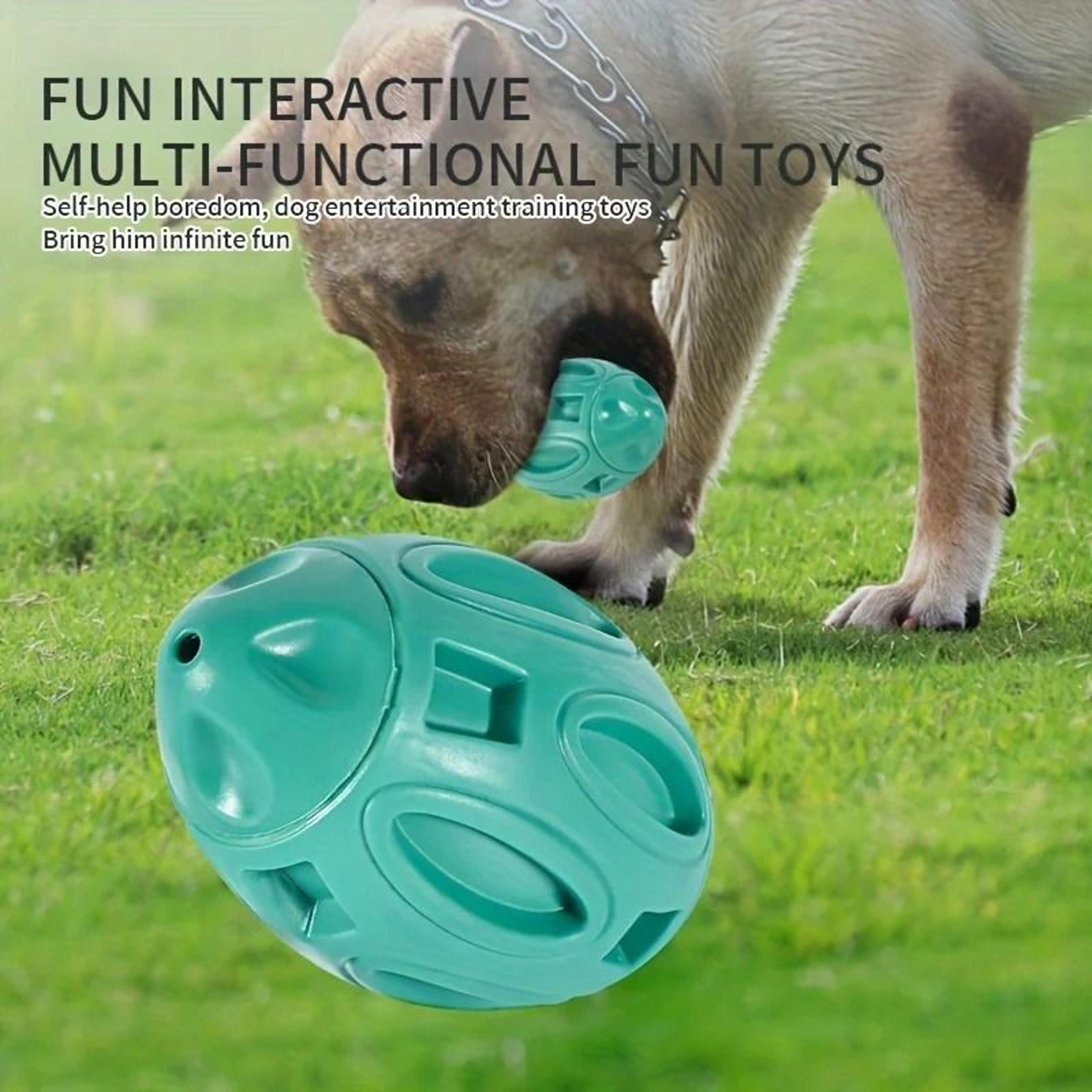 Ultra Durable Squeezing Rubber Dog Ball 1