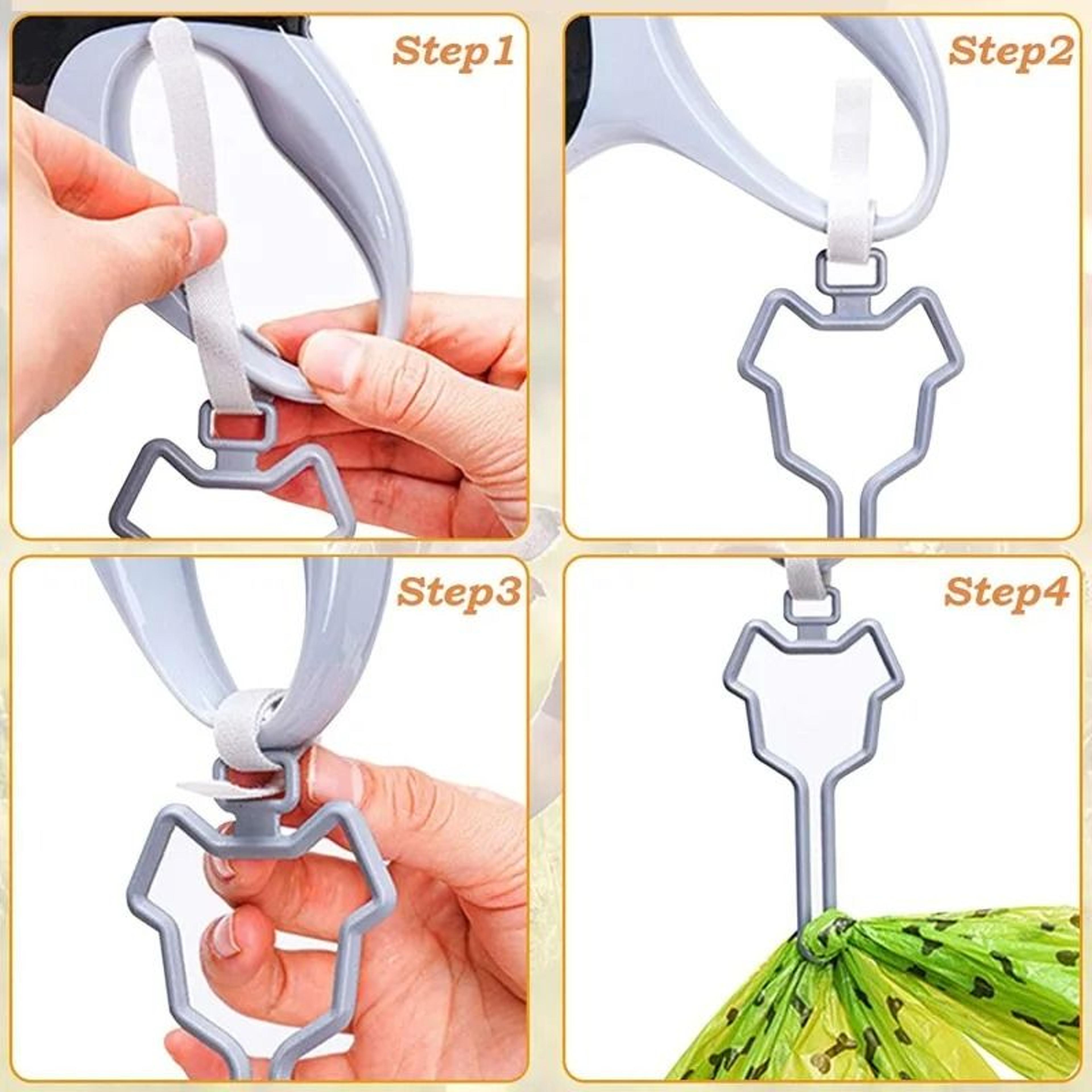 Universal Hands Free Pet Waste Carrier Clip 4