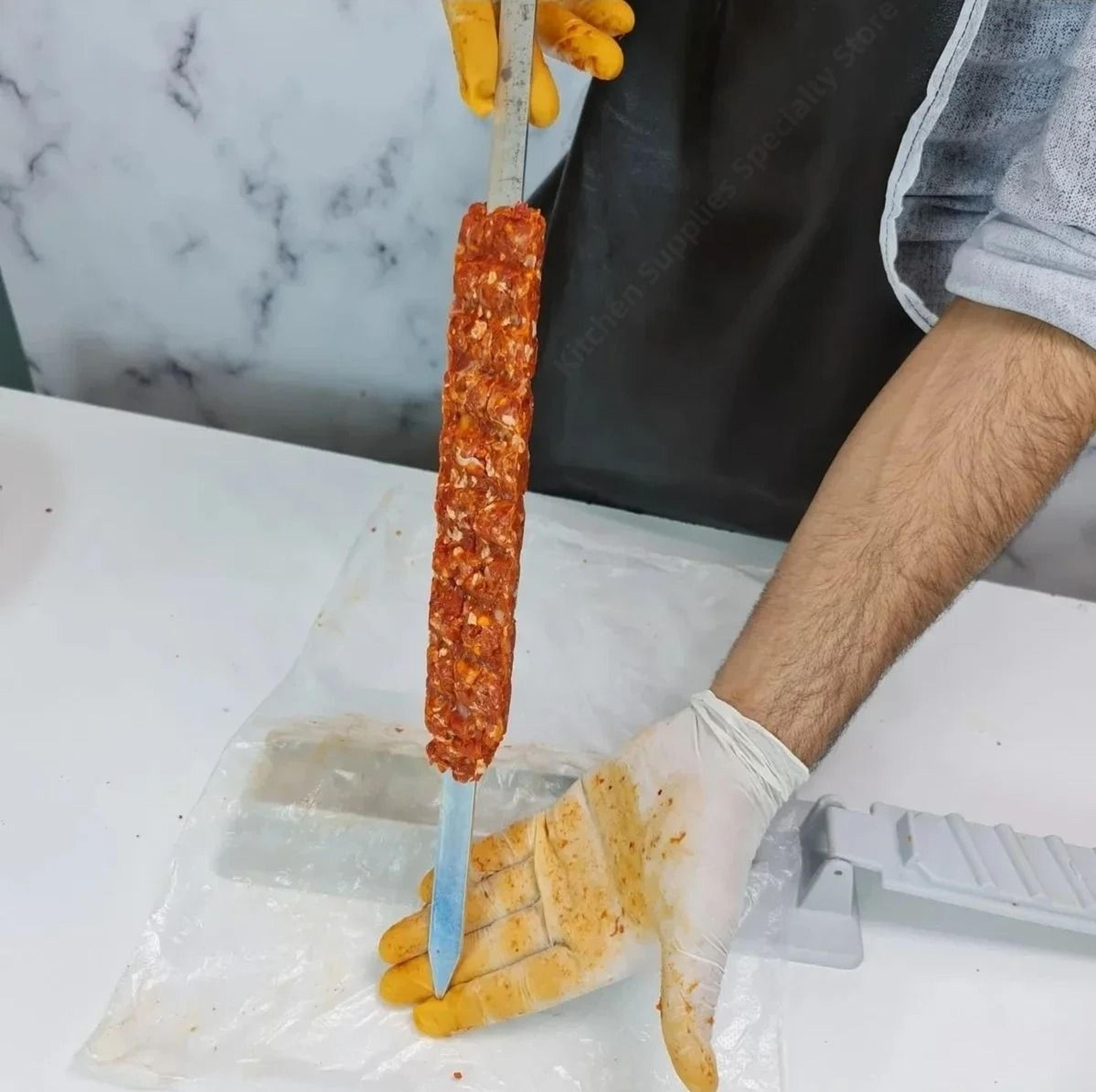 Professional Manual Meat Skewer Press 4