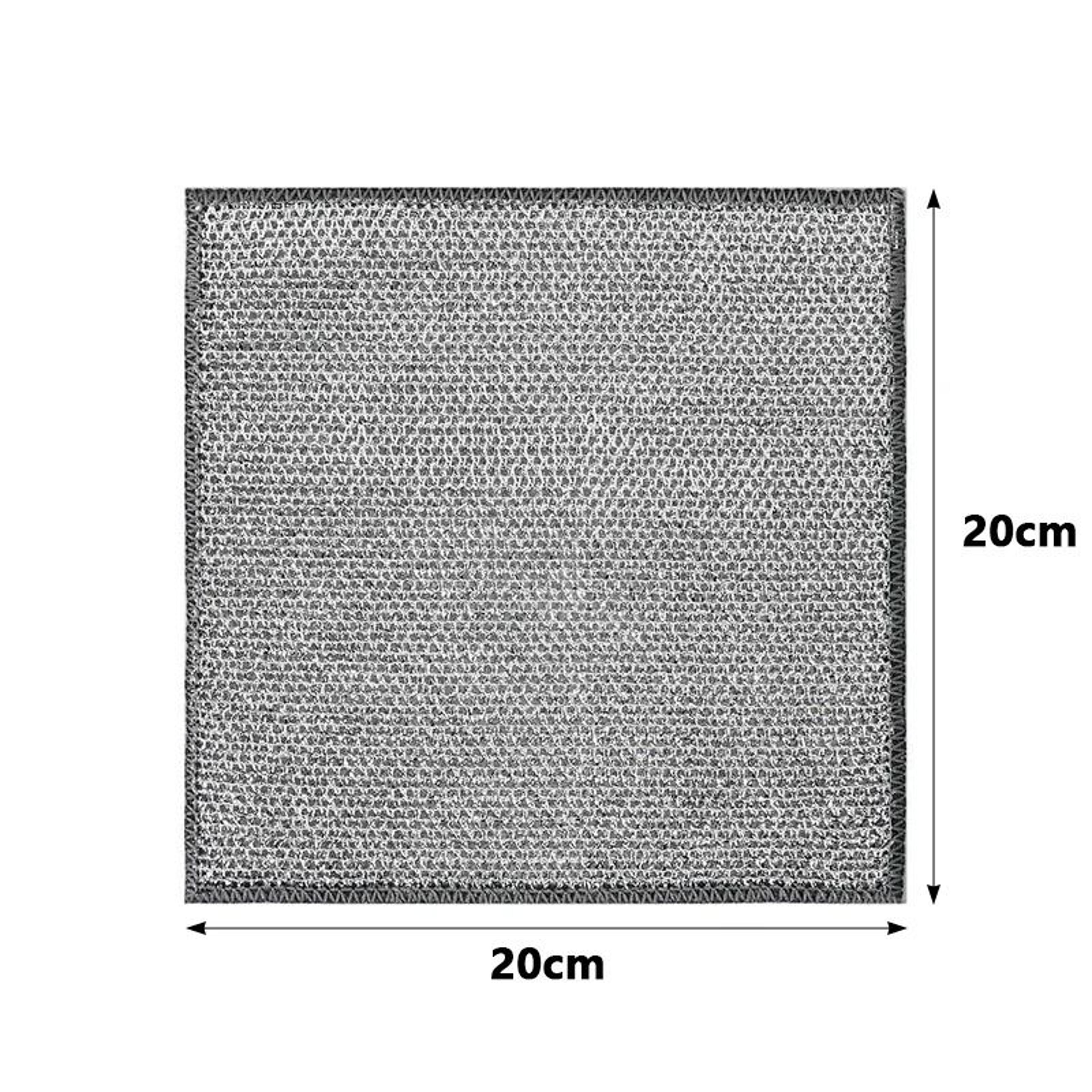 Heavy Duty Silver Wire Scrubbing Cloth 5