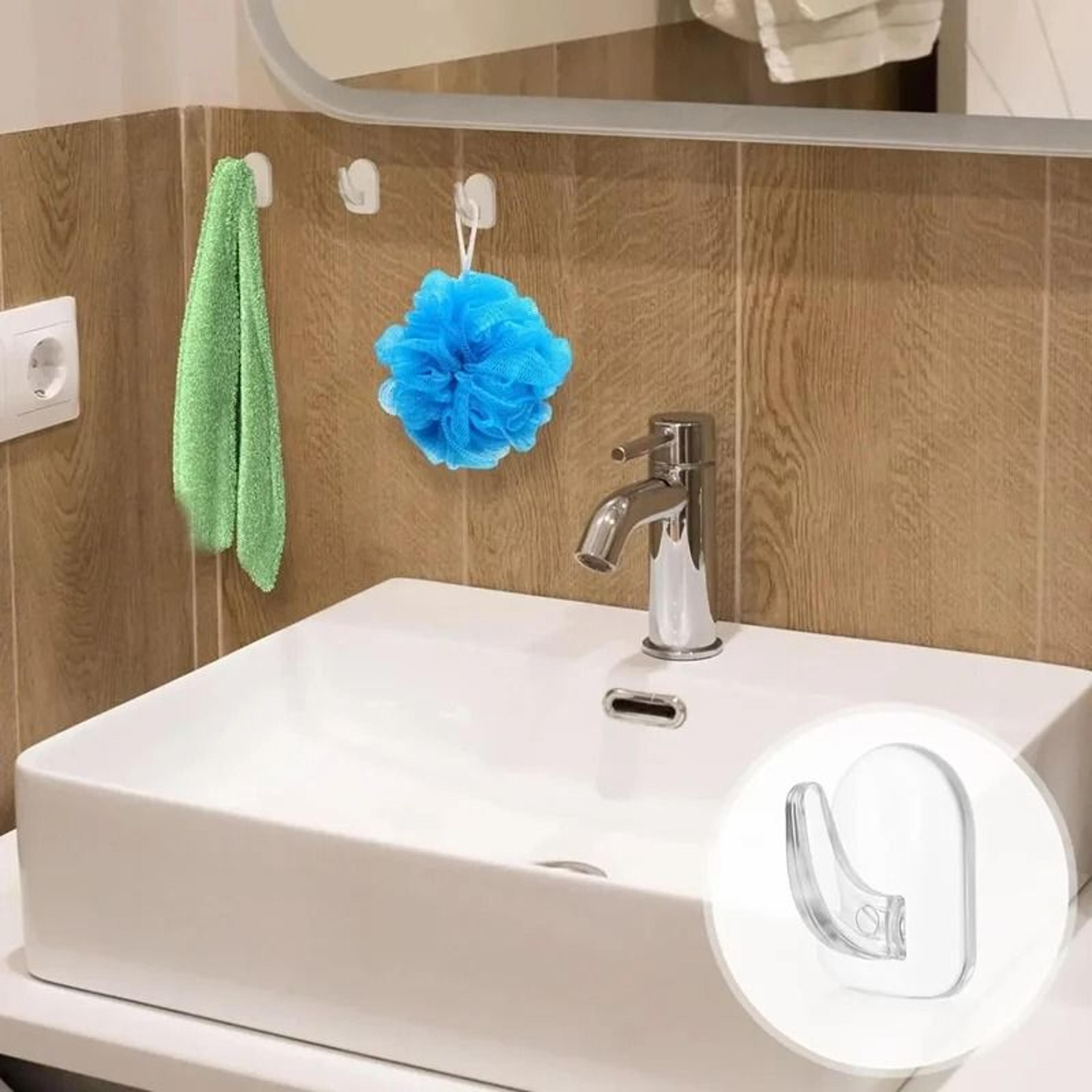 Heavy Duty Transparent Universal Adhesive Hooks 2