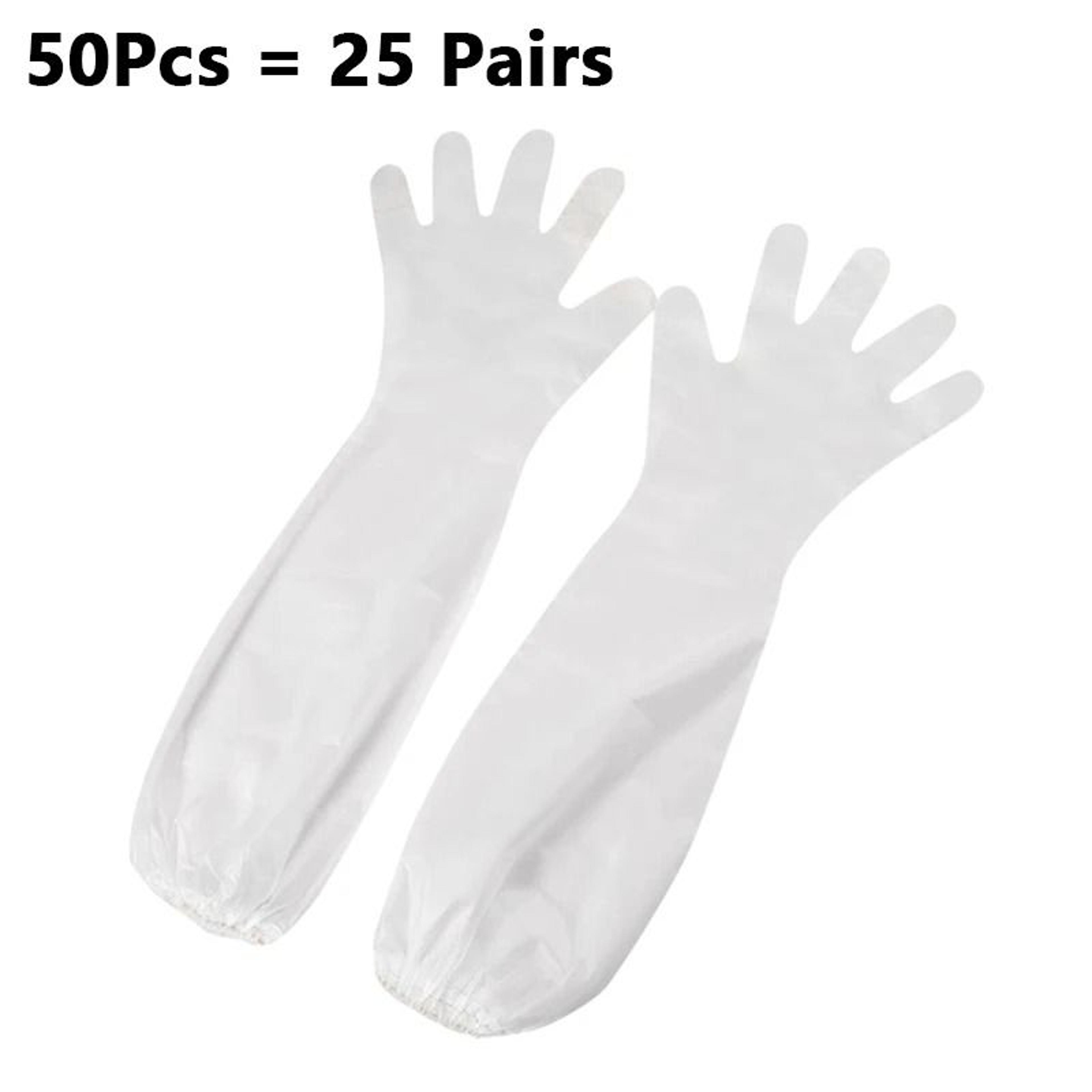 Heavy Duty Extended Disposable Protective Gloves 8