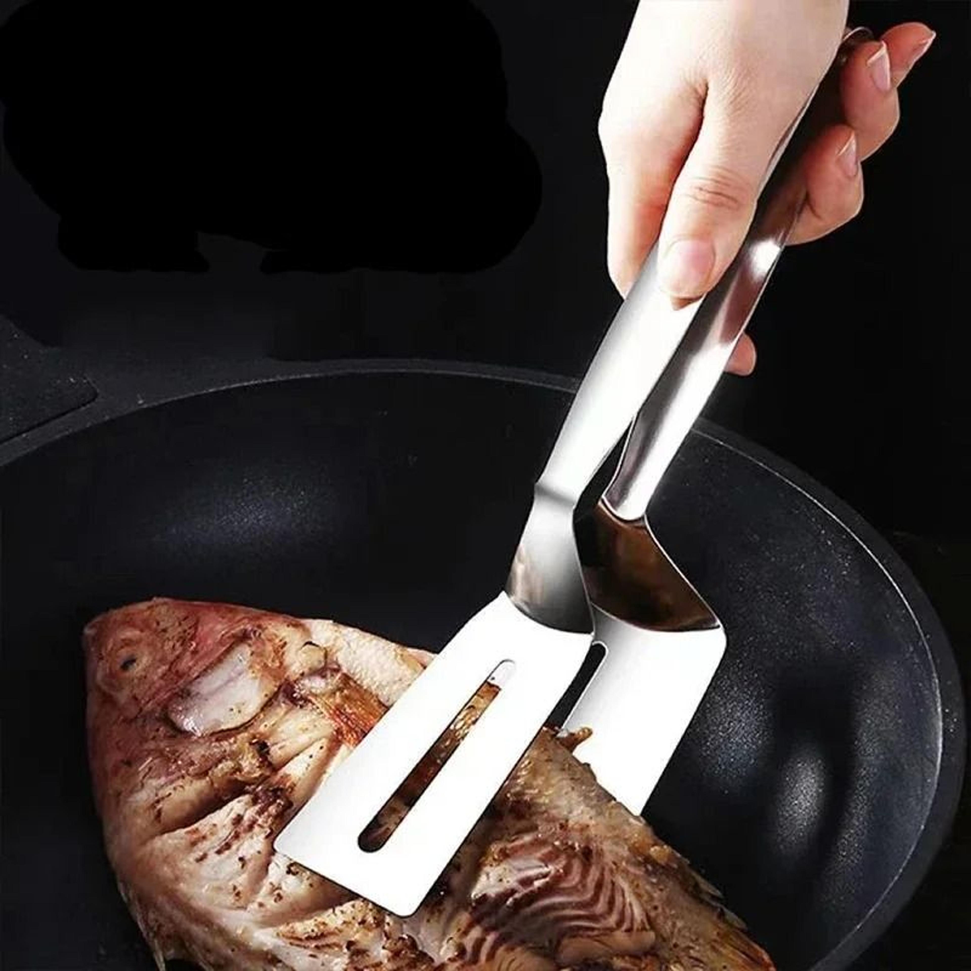 High Precision Stainless Steel Multi Purpose Food Tongs 4