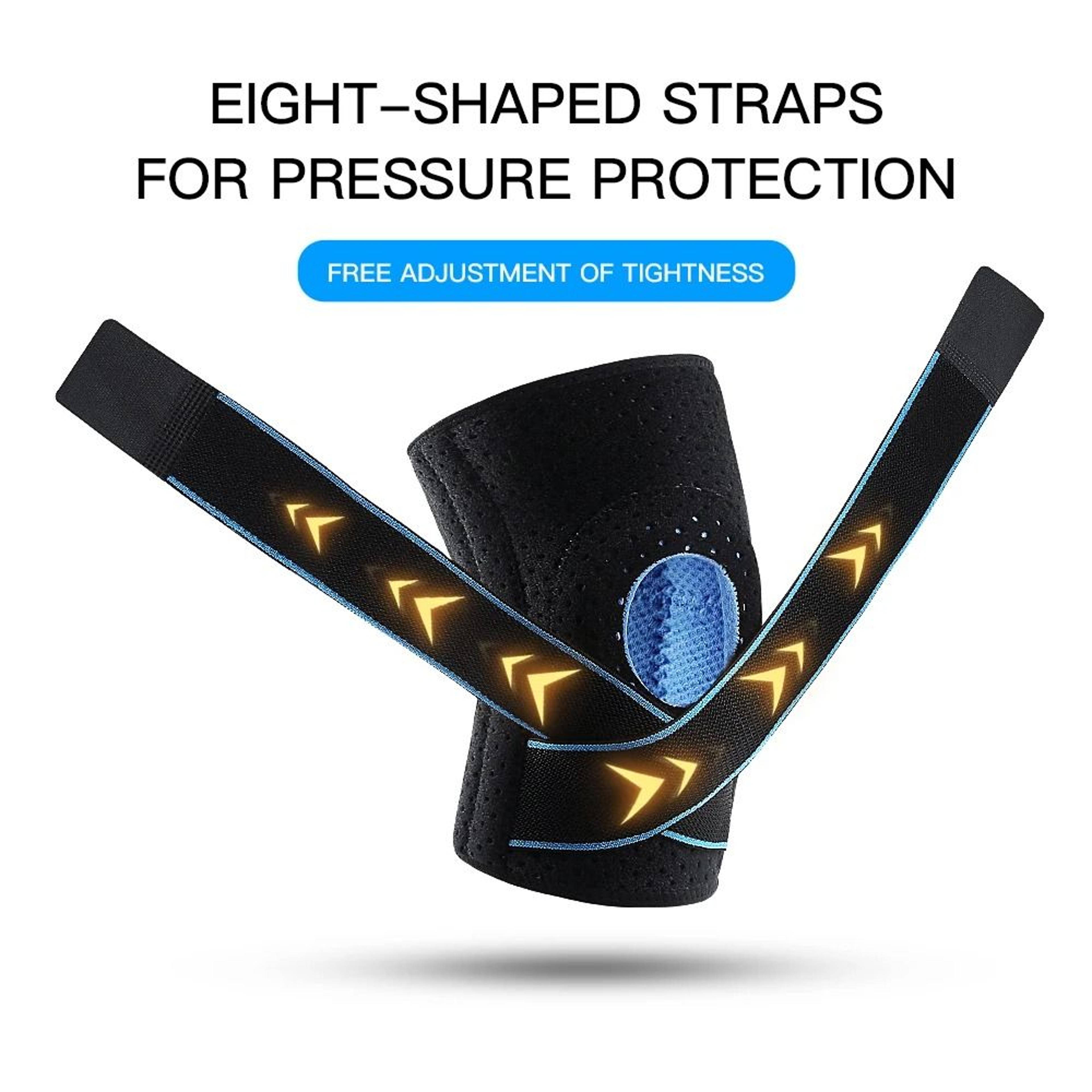 Precision Compression Knee Stabilizer With Integrated Dual Strap System 4