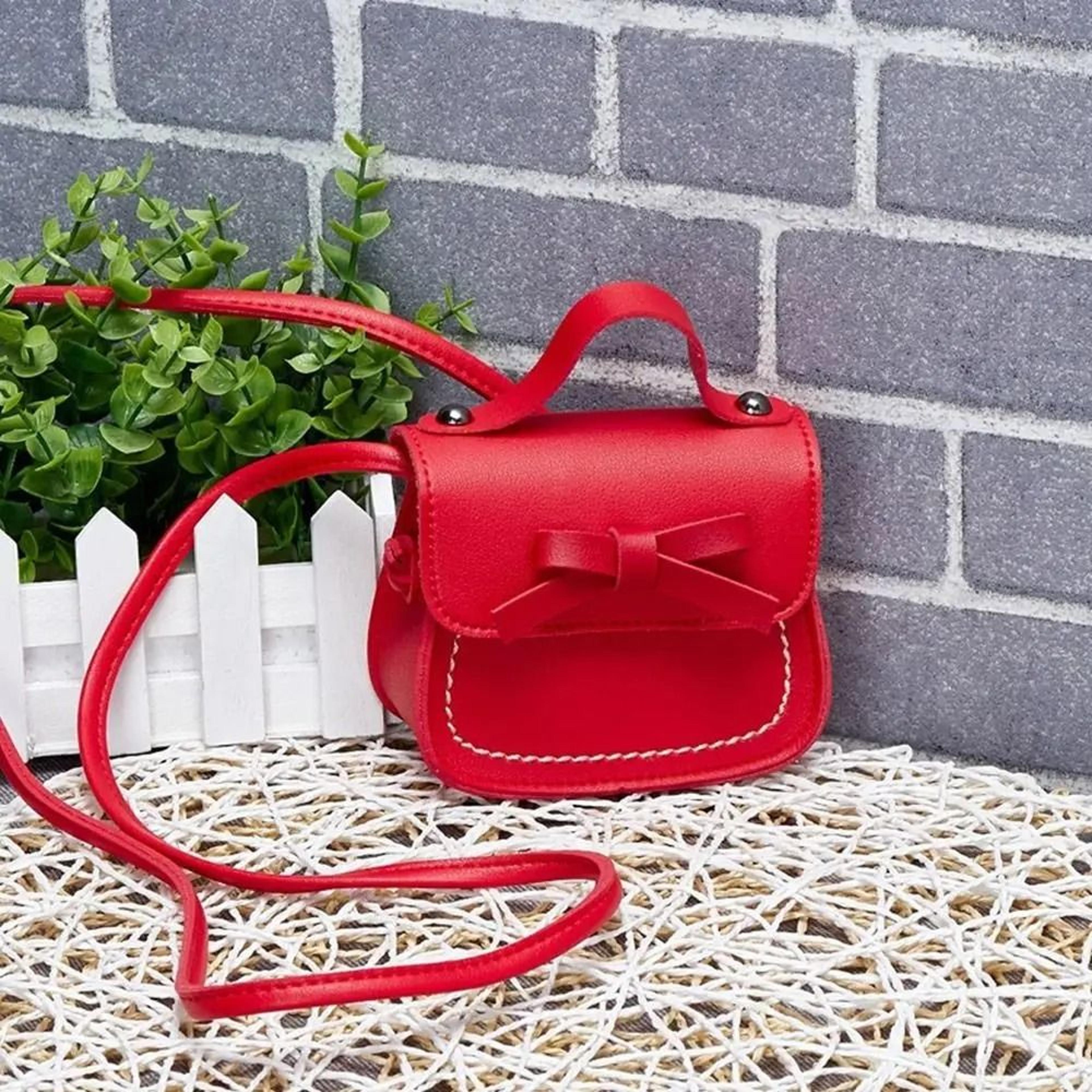 Bowknot Toddler Crossbody Handbag 4