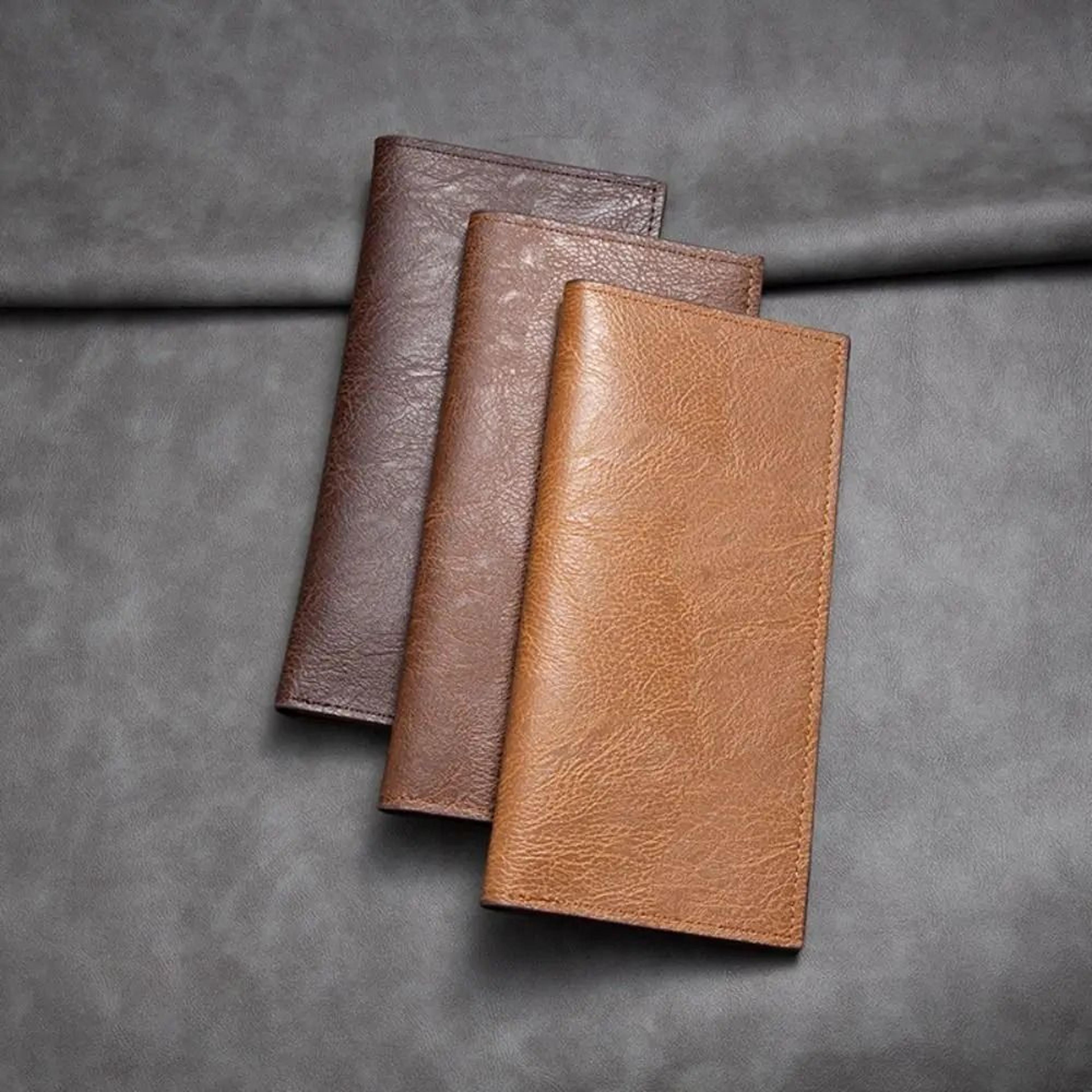 Professional Ultra Slim Long PU Leather Wallet 1