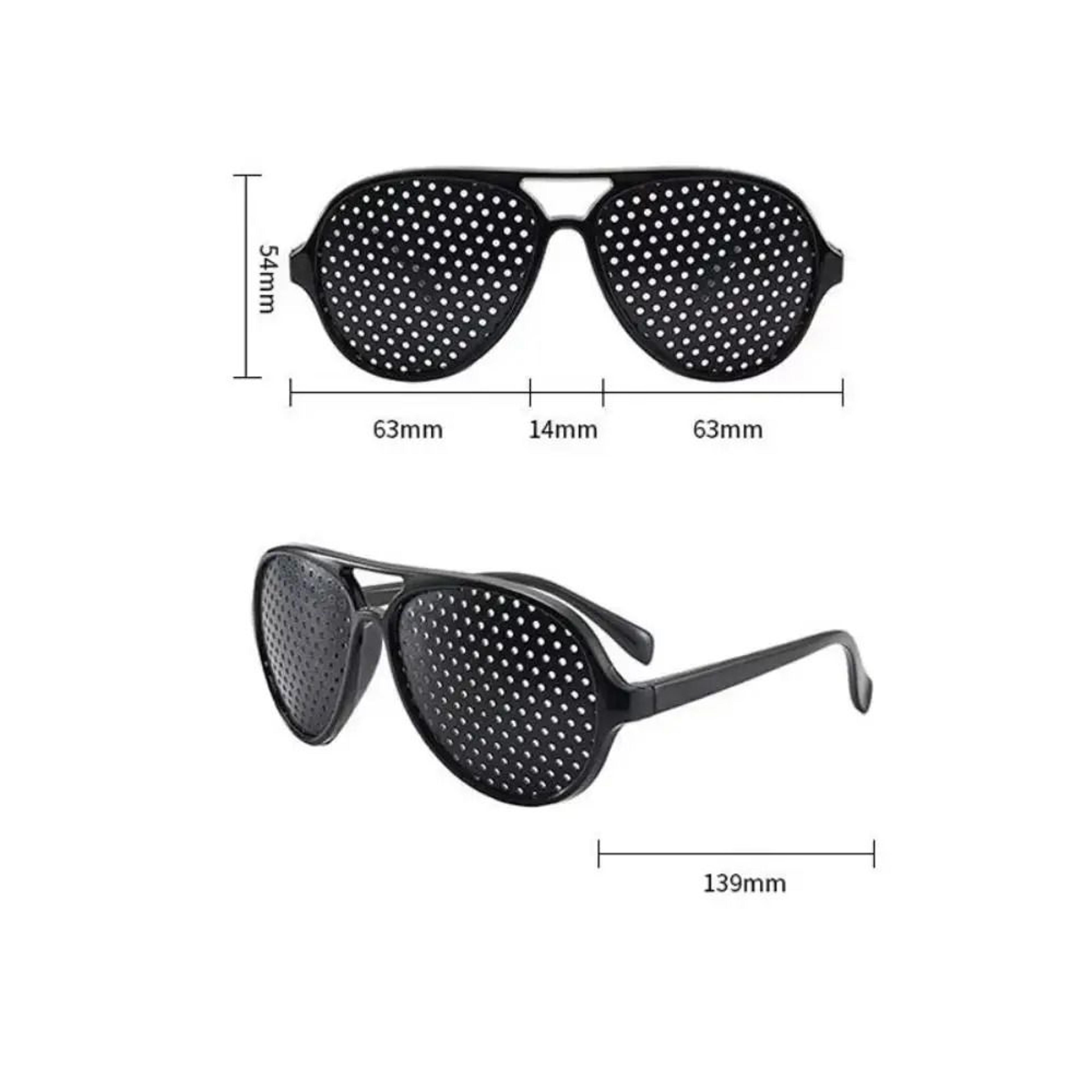 Unisex PinHole Vision Care Exercise Glasses 3