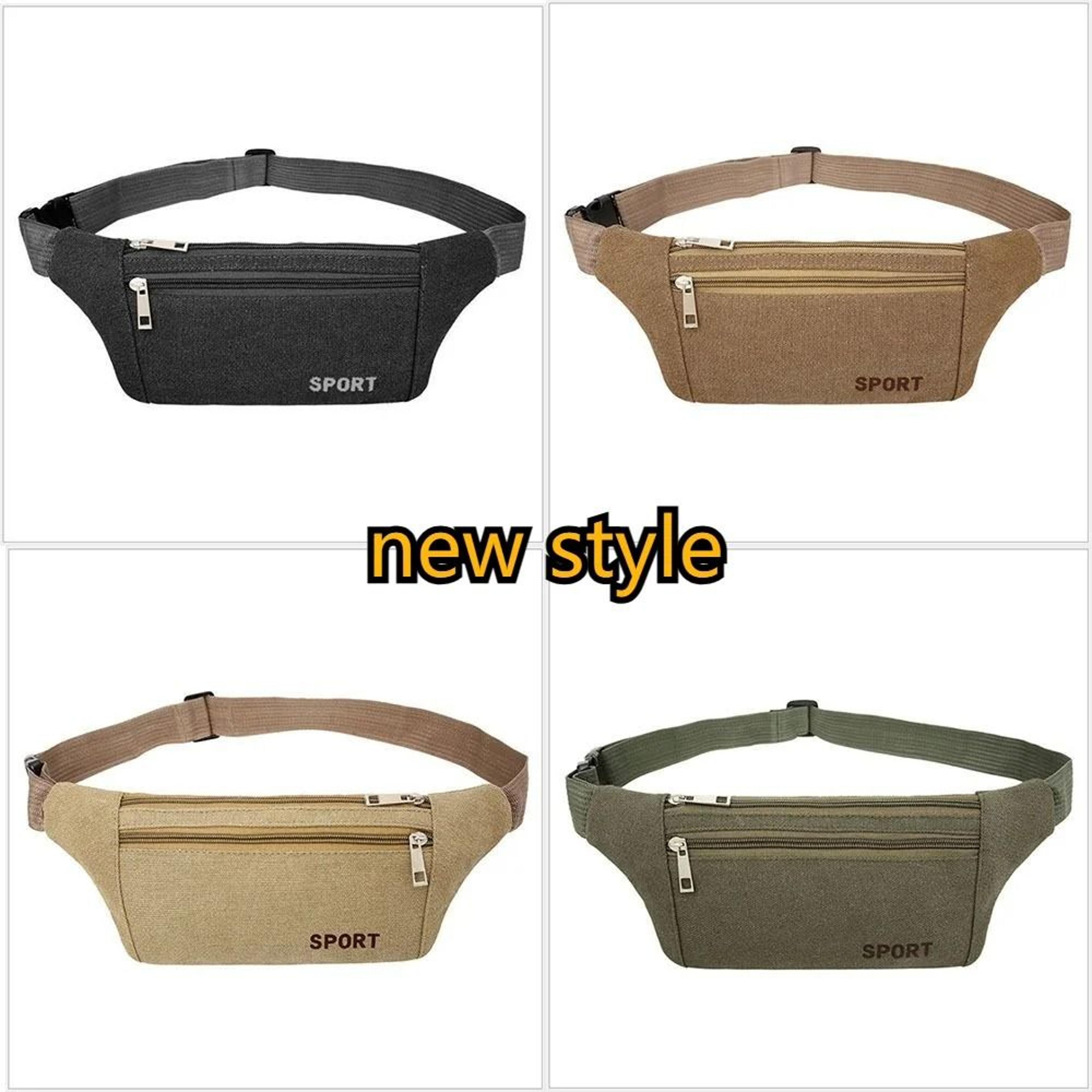 Universal Canvas Running And Travel Fanny Pack 5
