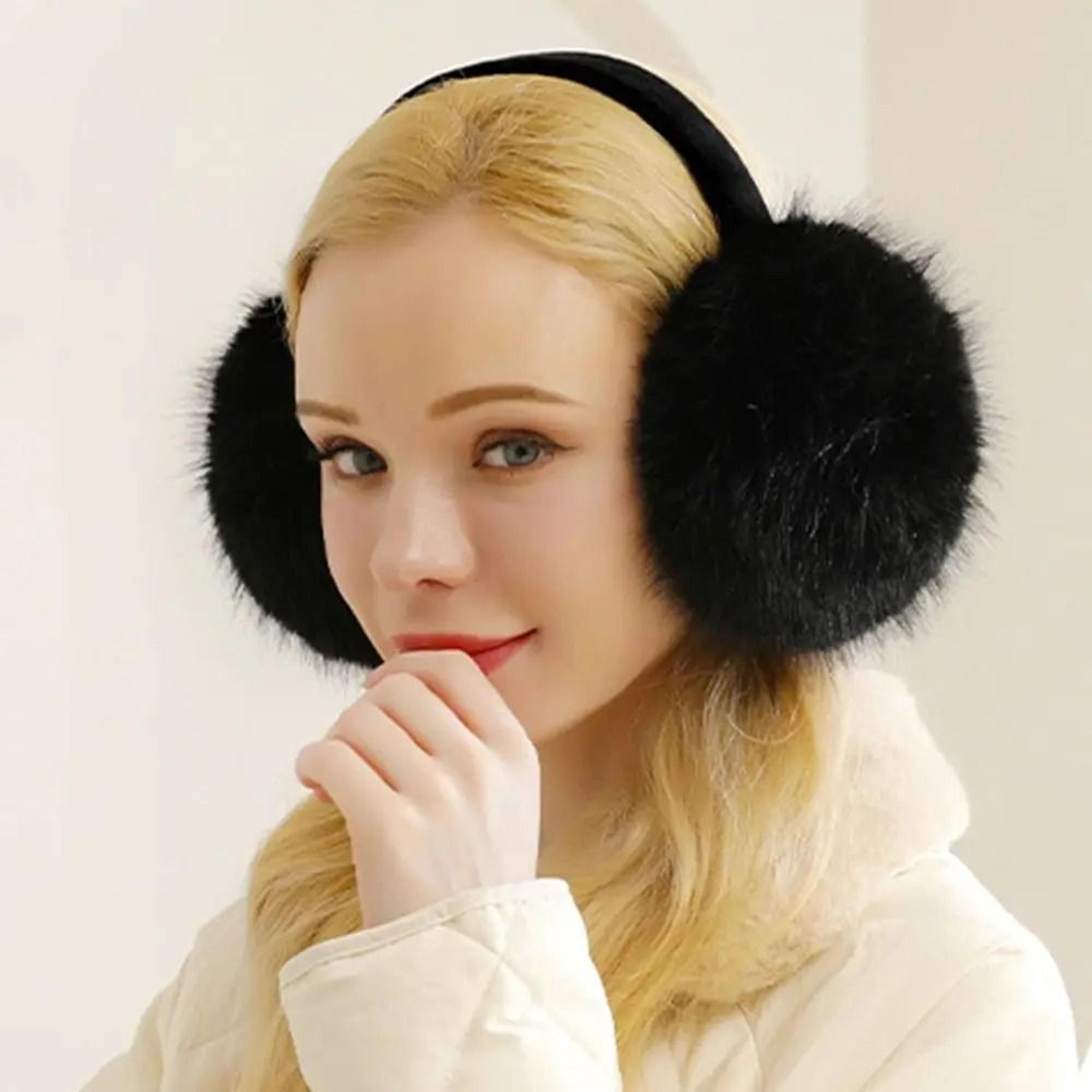 Collapsible Plush Winter Ear Warmers 2