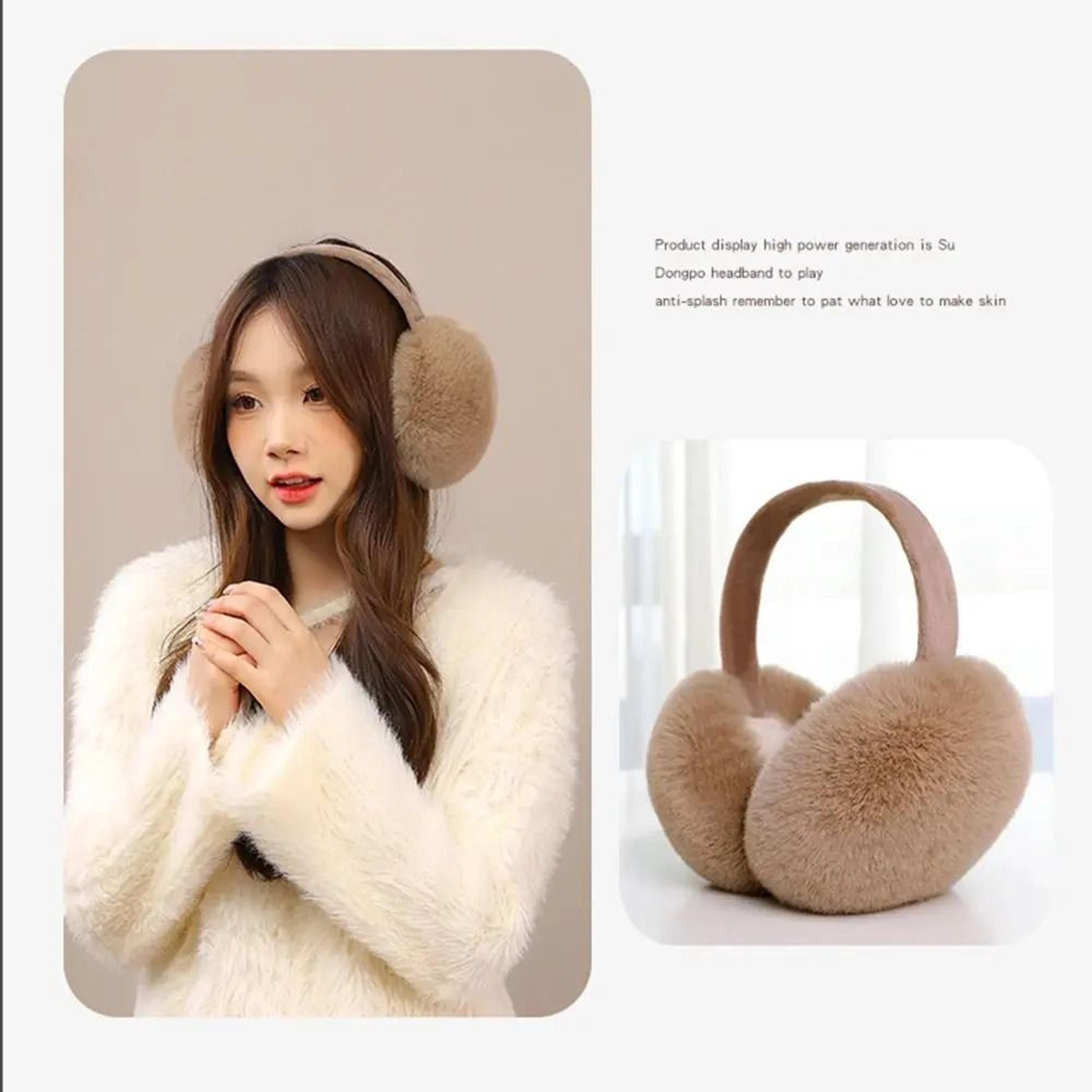 Collapsible Plush Winter Ear Warmers 4