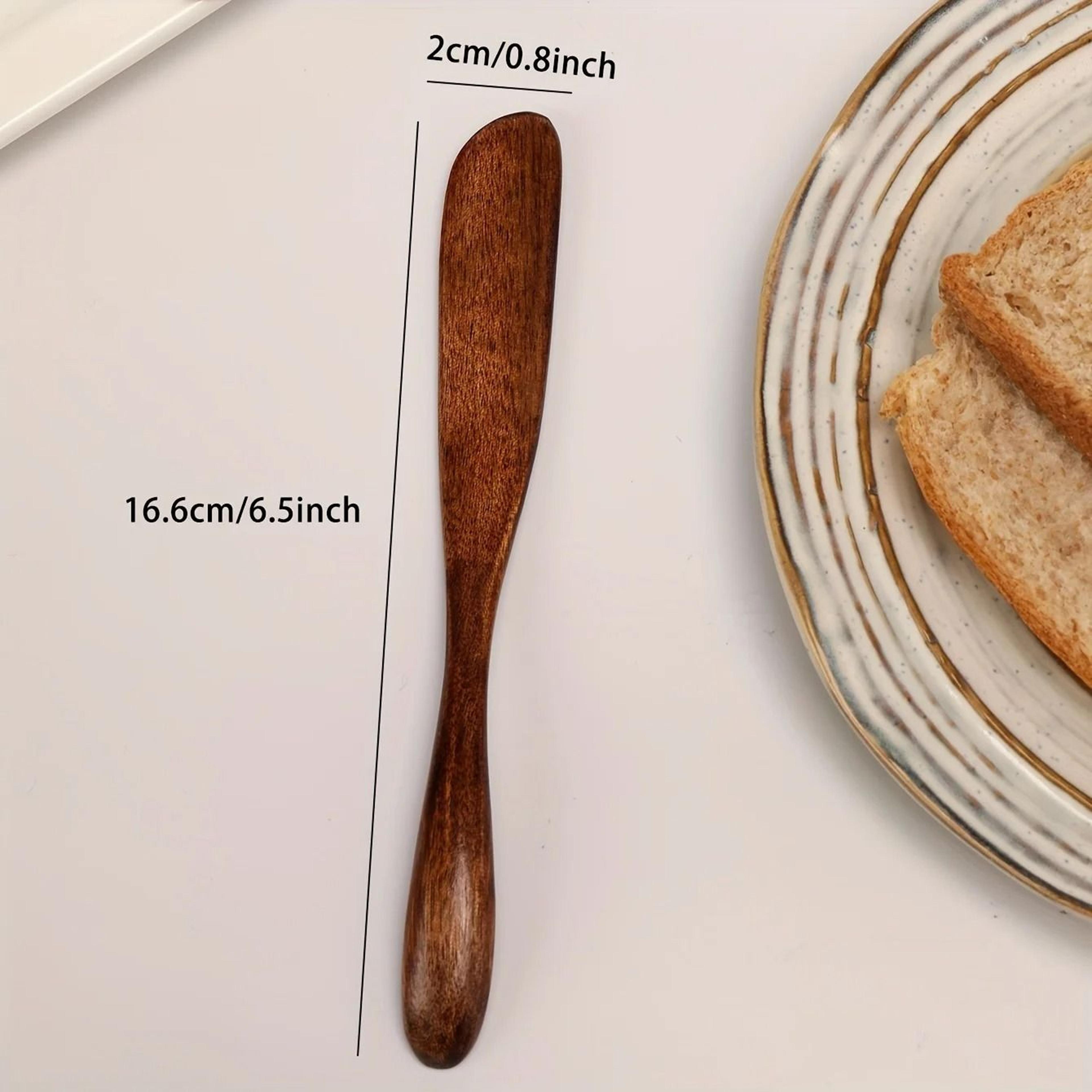 Retro Classic Wooden Butter And Jam Knife 4