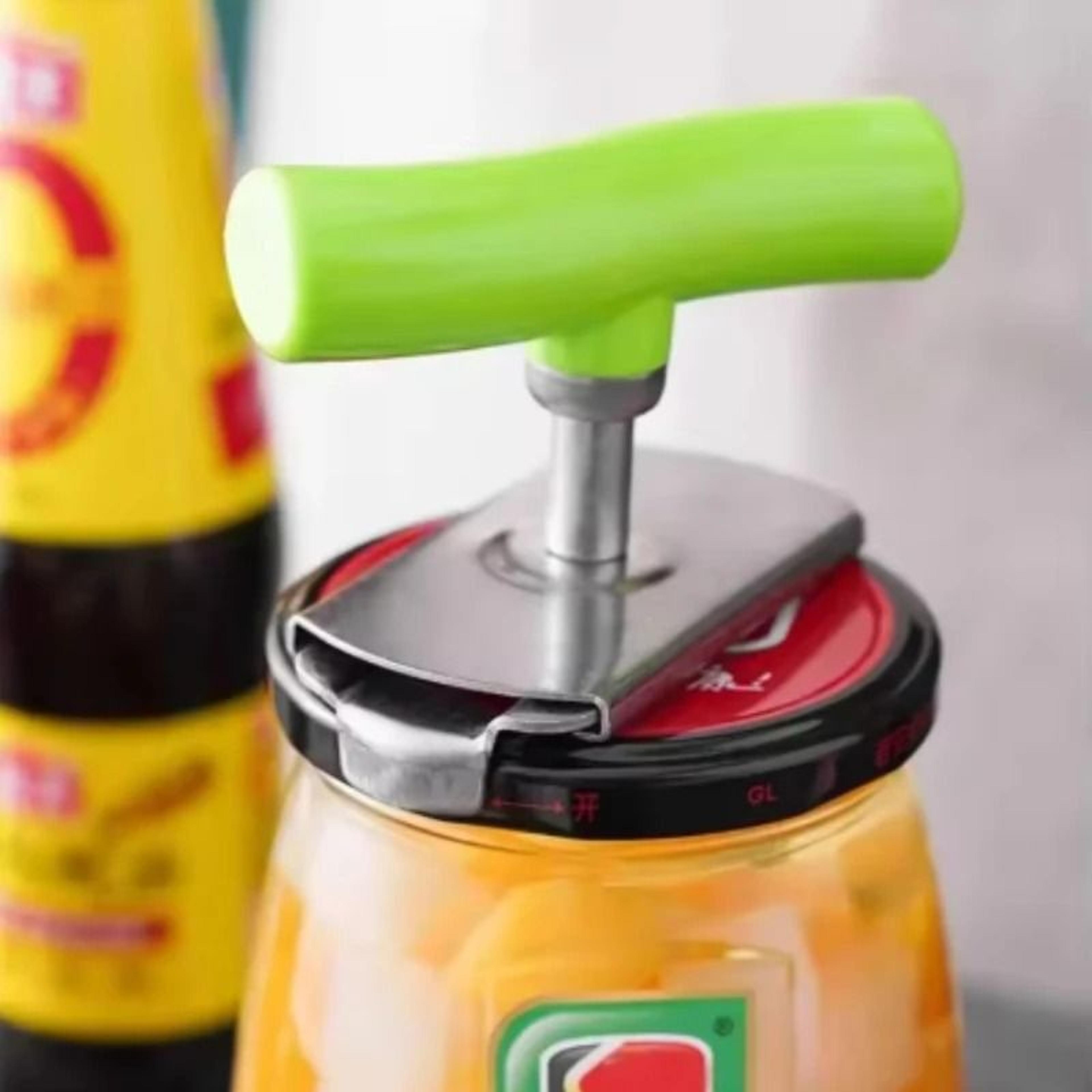 Adjustable Stainless Steel Can And Bottle Opener 2