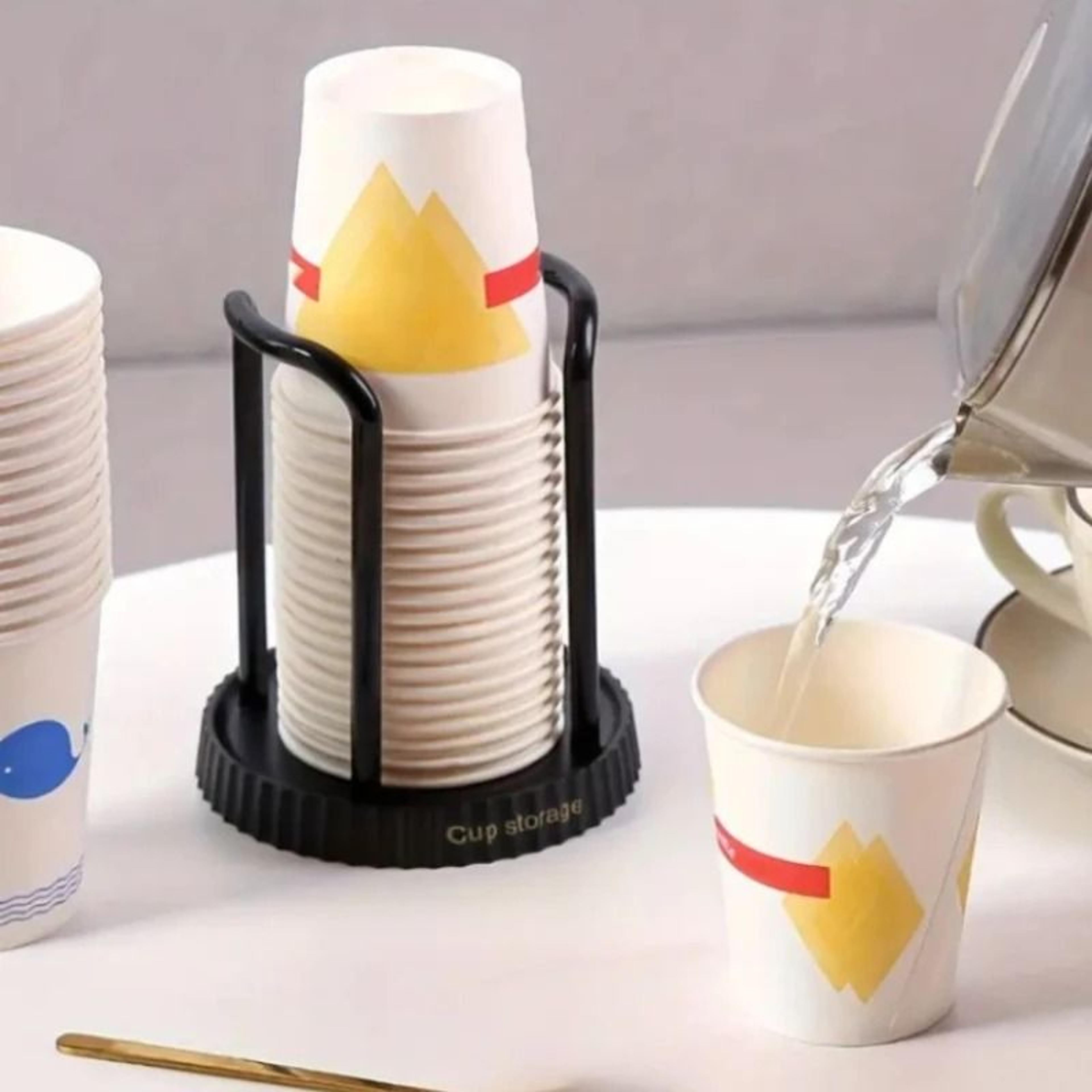 Desktop Disposable Cup Storage Rack 1