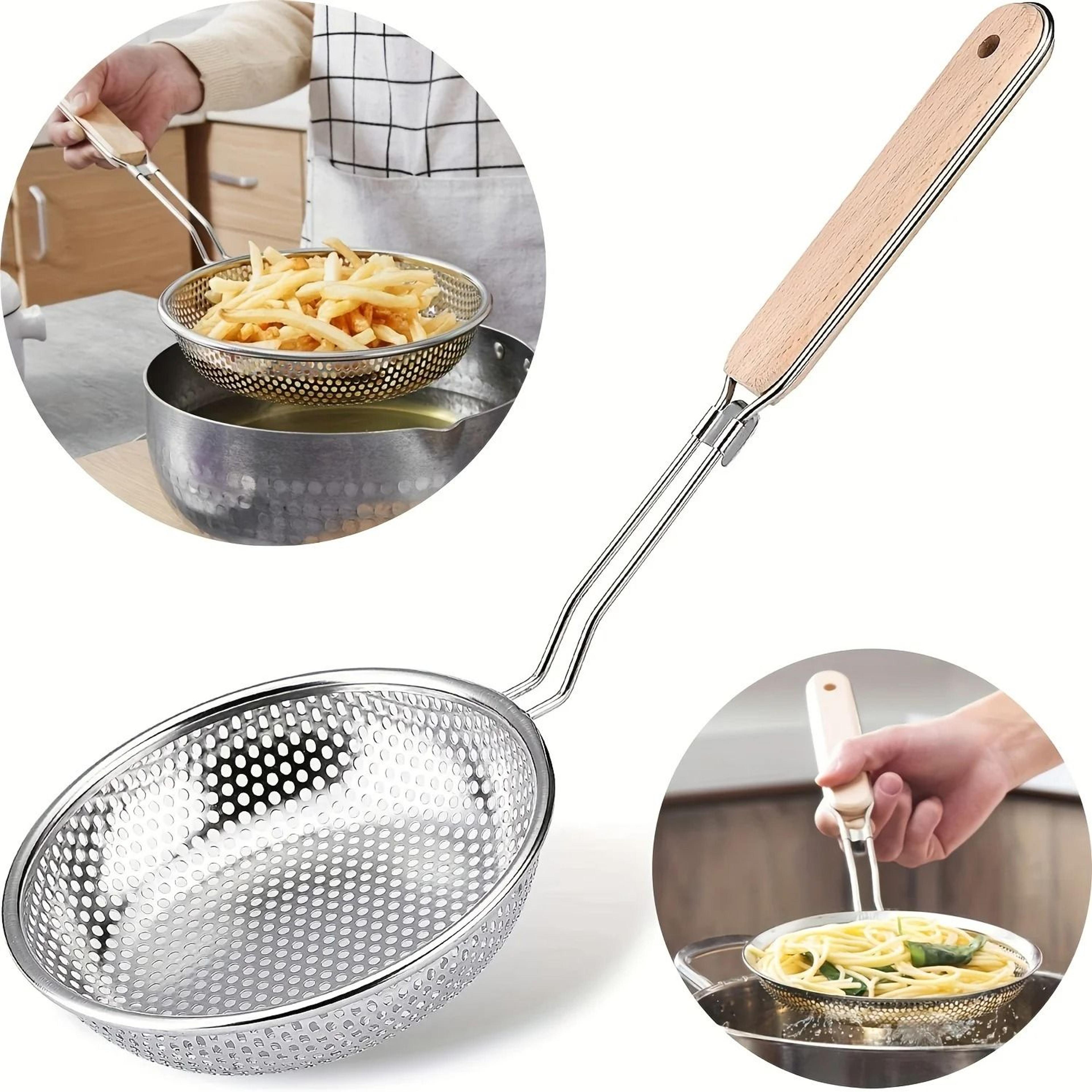 Thickened Stainless Steel Skimmer And Strainer Spoon 1