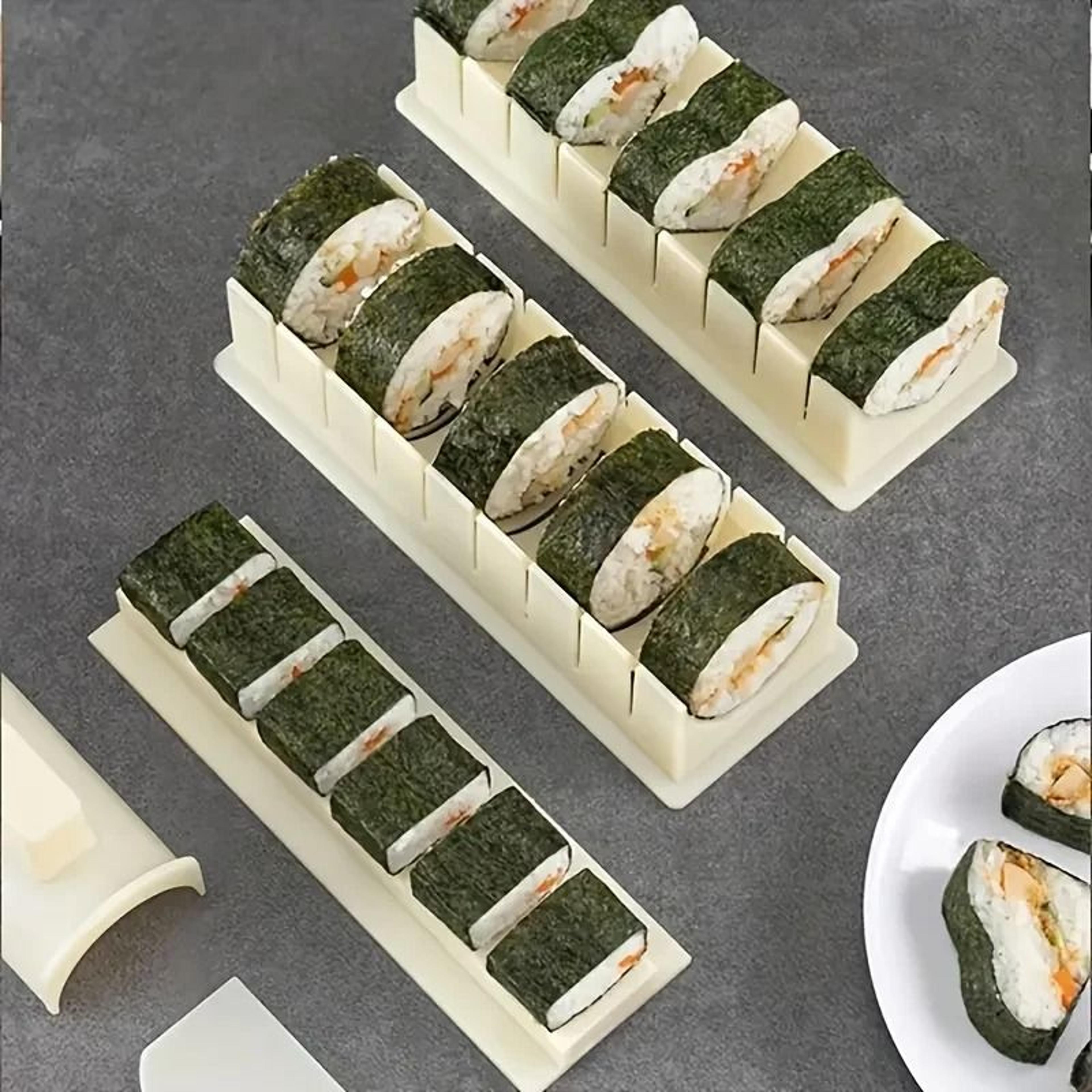 3 piece diy sushi and cake roll maker set