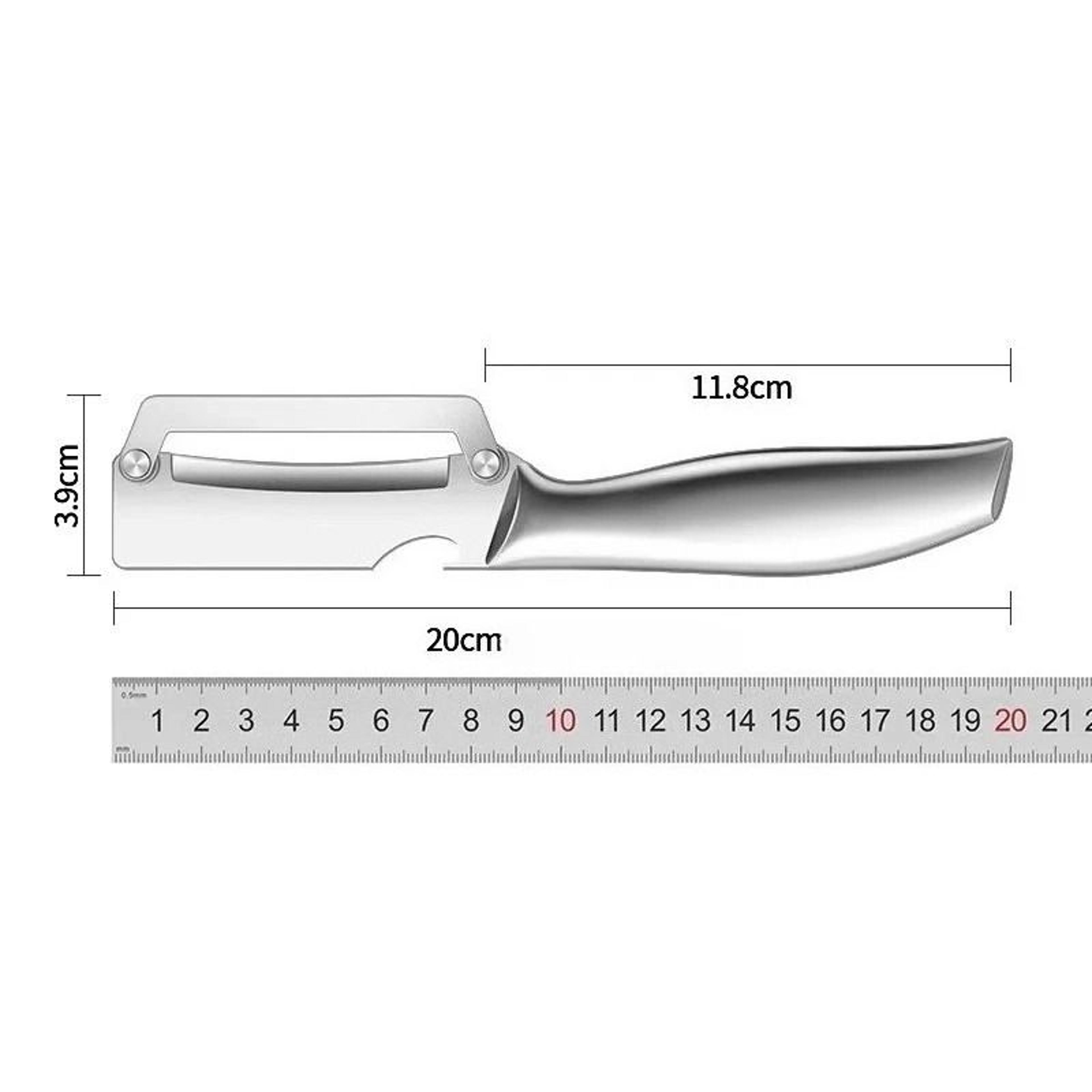 Stainless Steel Multifunctional Kitchen Peeler 1