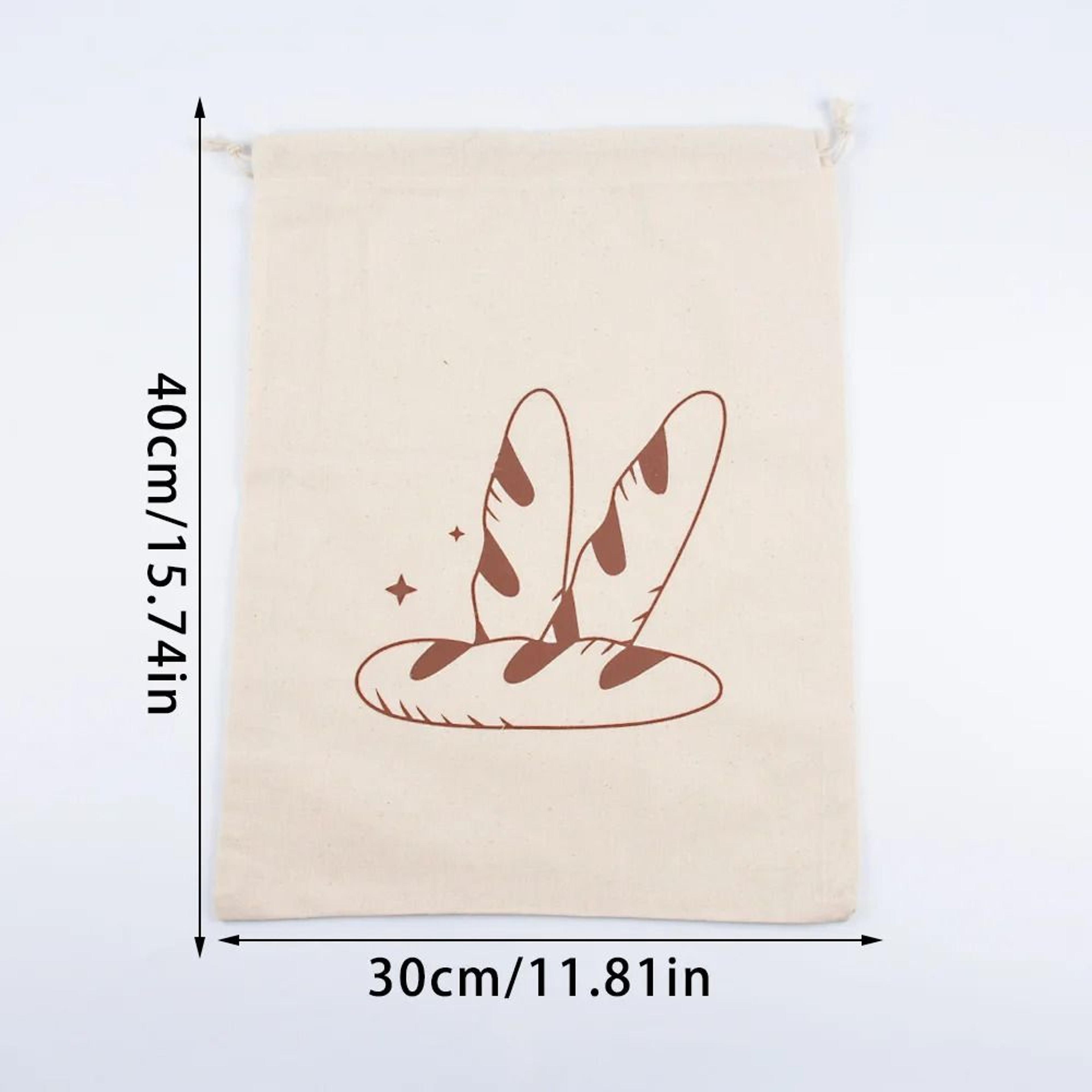 Eco Friendly Reusable Linen Bread Bag 4