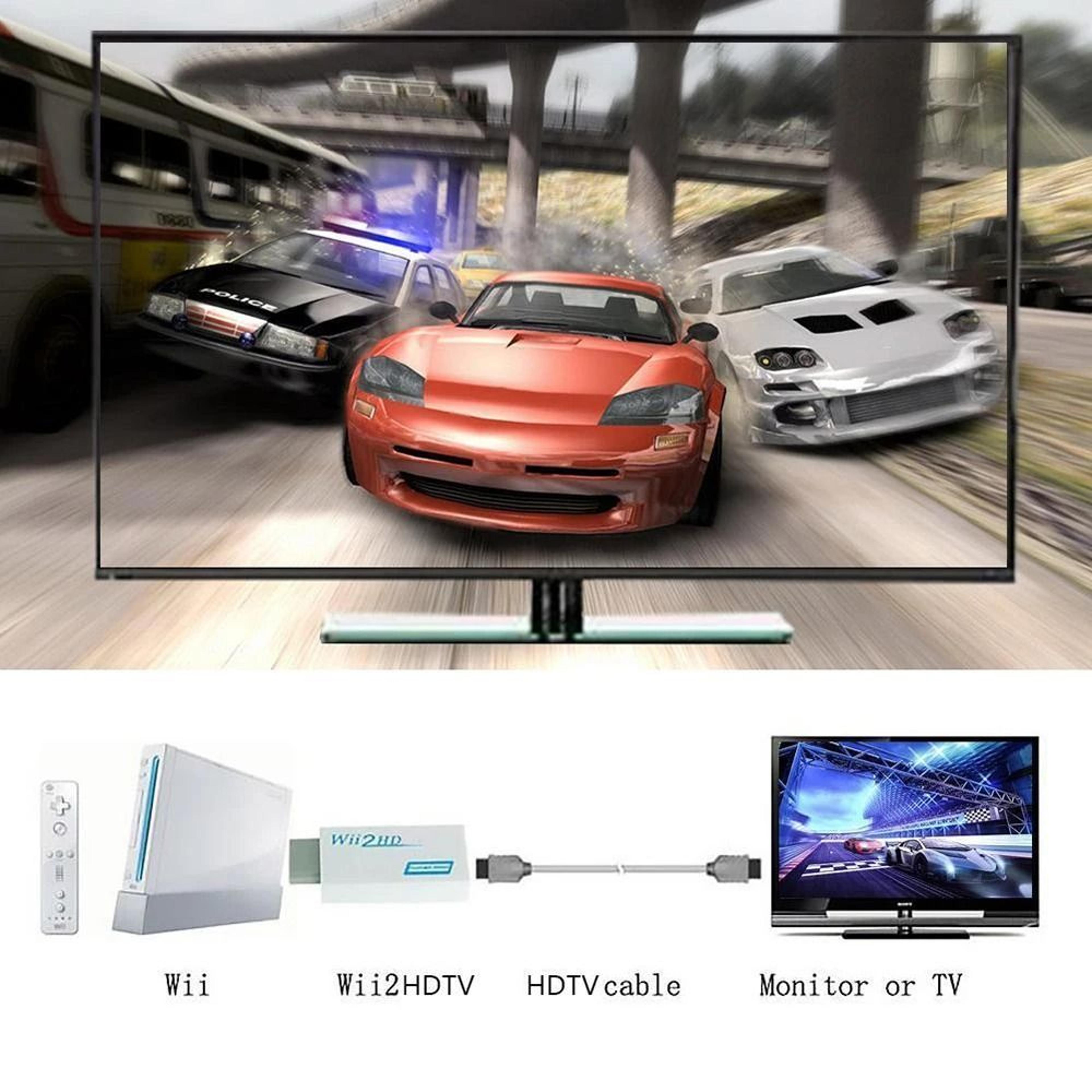 HD 1080P Wii To HDMI Adapter And Video Converter 4