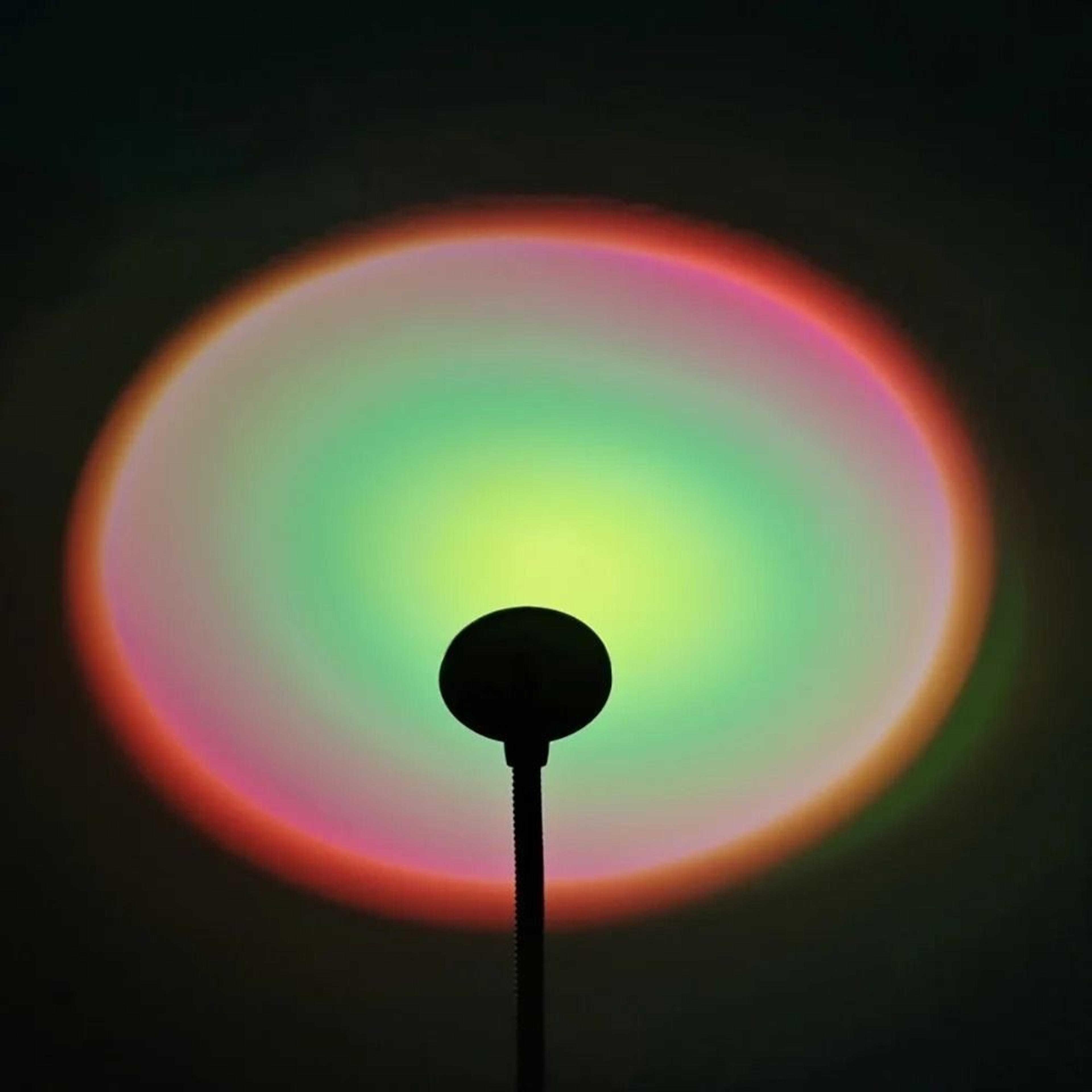 LED Rainbow Neon Sunset Projection Lamp 10