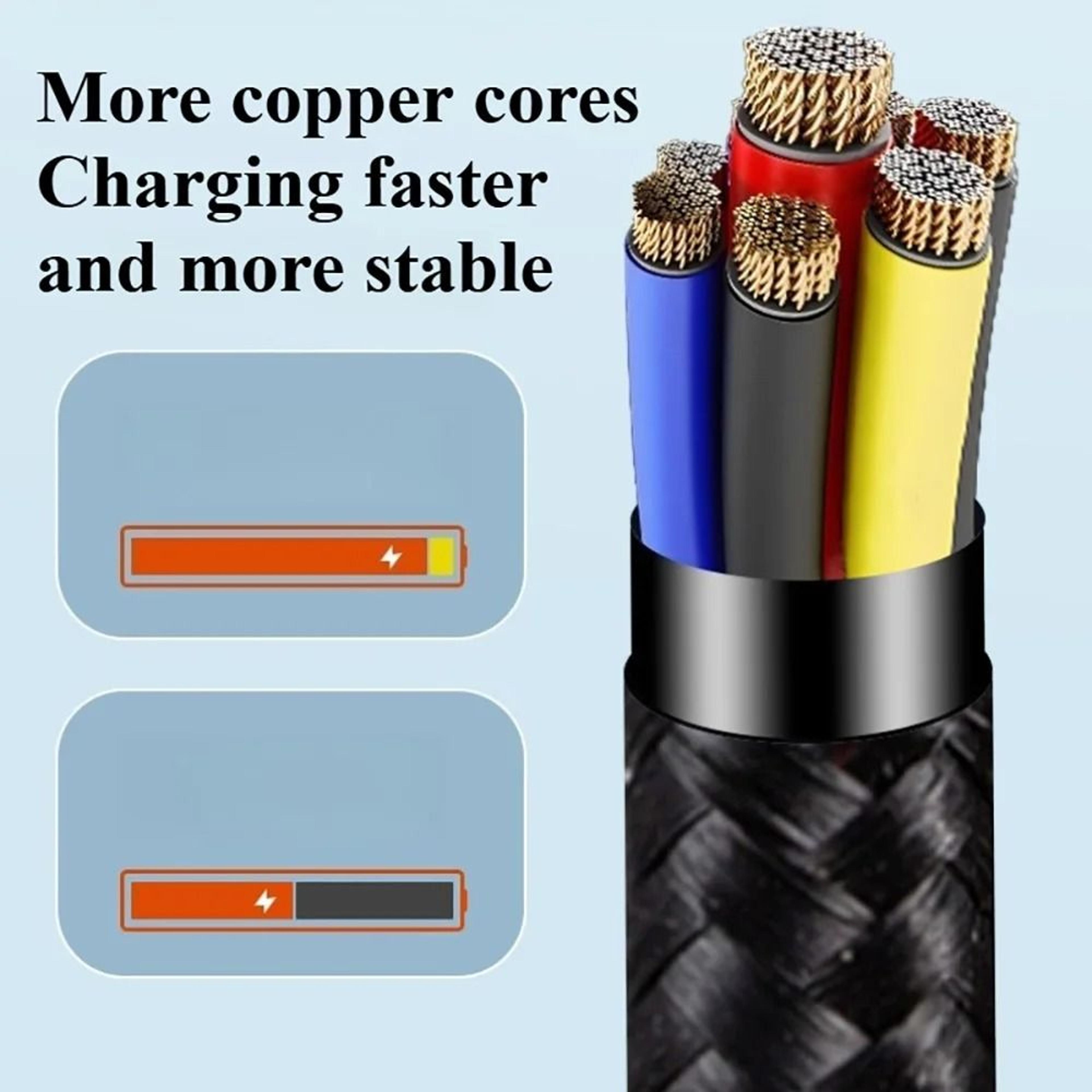60W High Speed Power Delivery USB C To USB C Data Cable 3