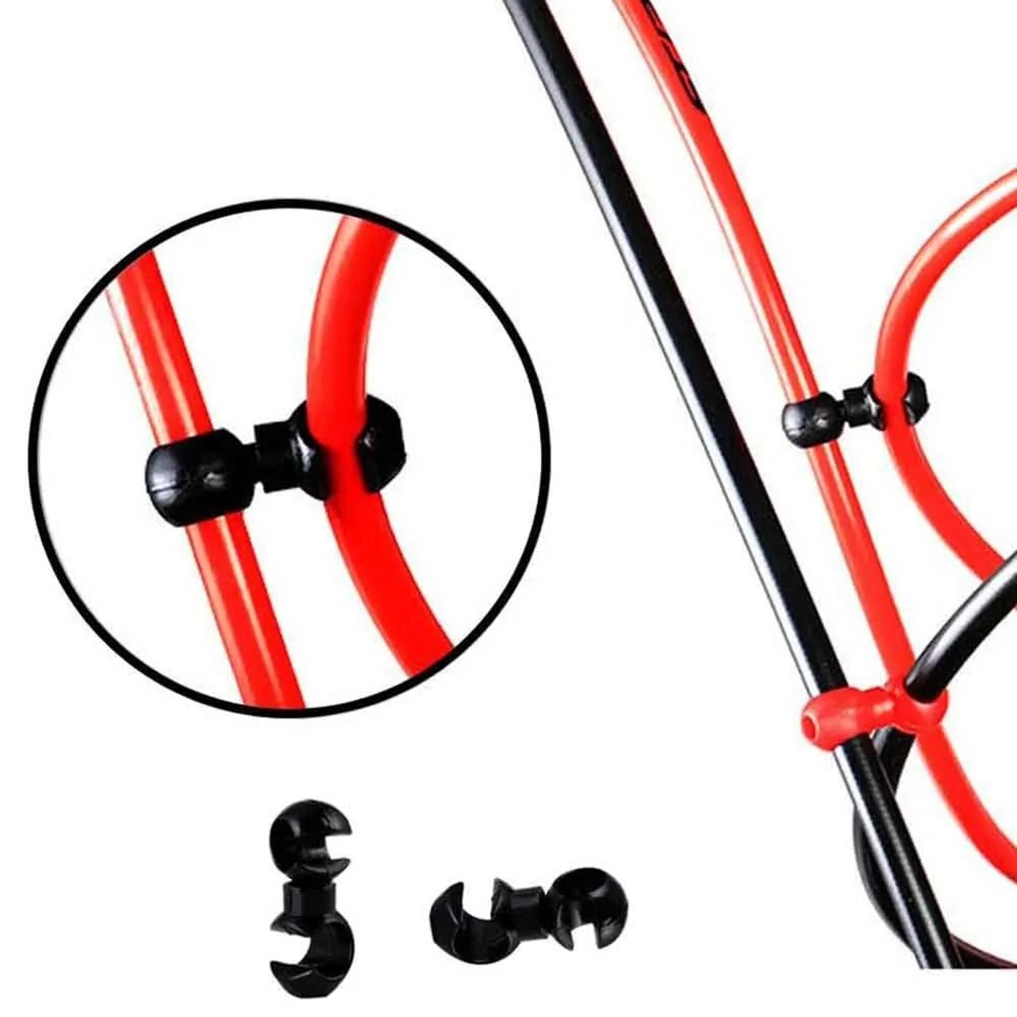 10Piece Rotatable SStyle Bicycle Cable Management Clips 2