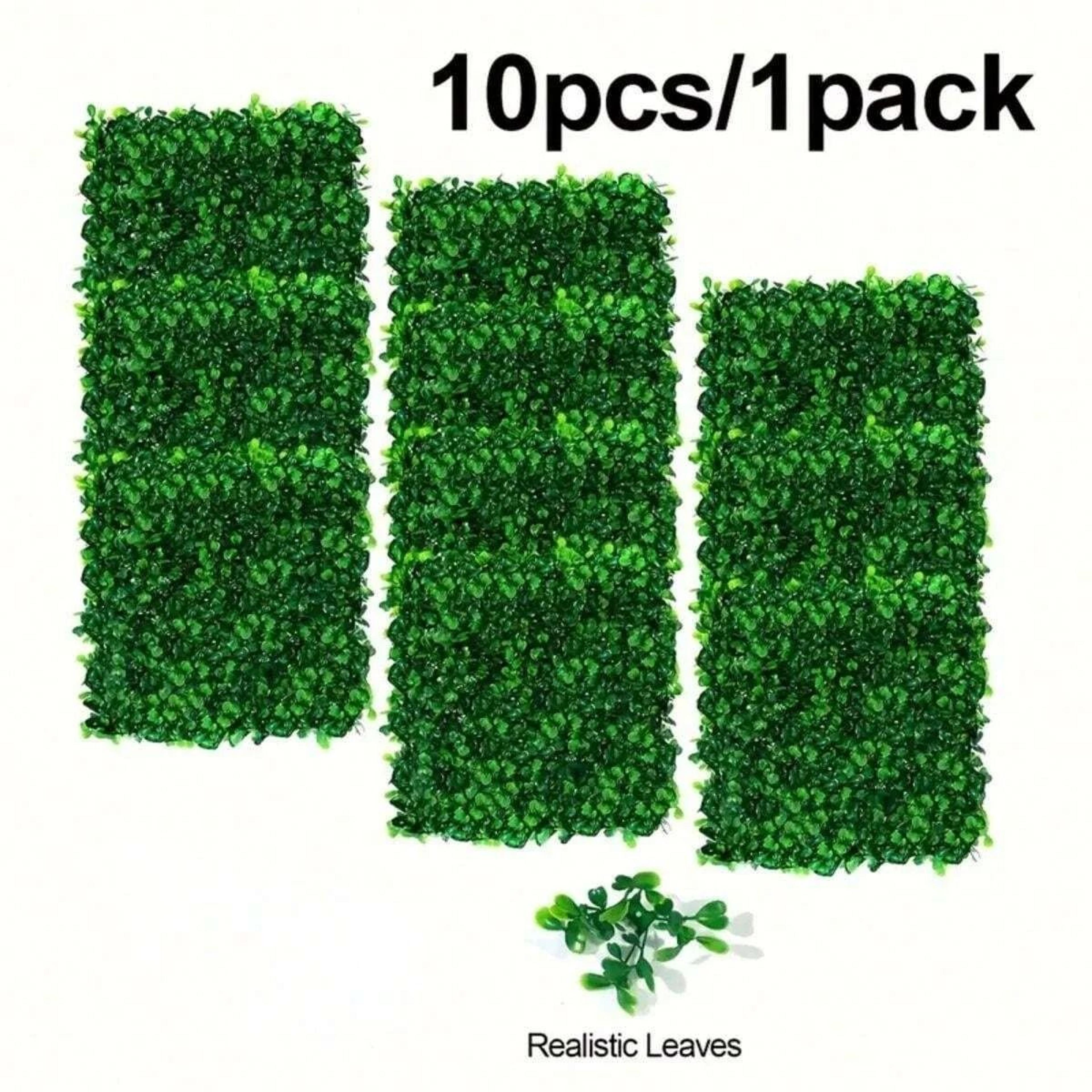 High Density Artificial Boxwood Grass Wall Panels 3