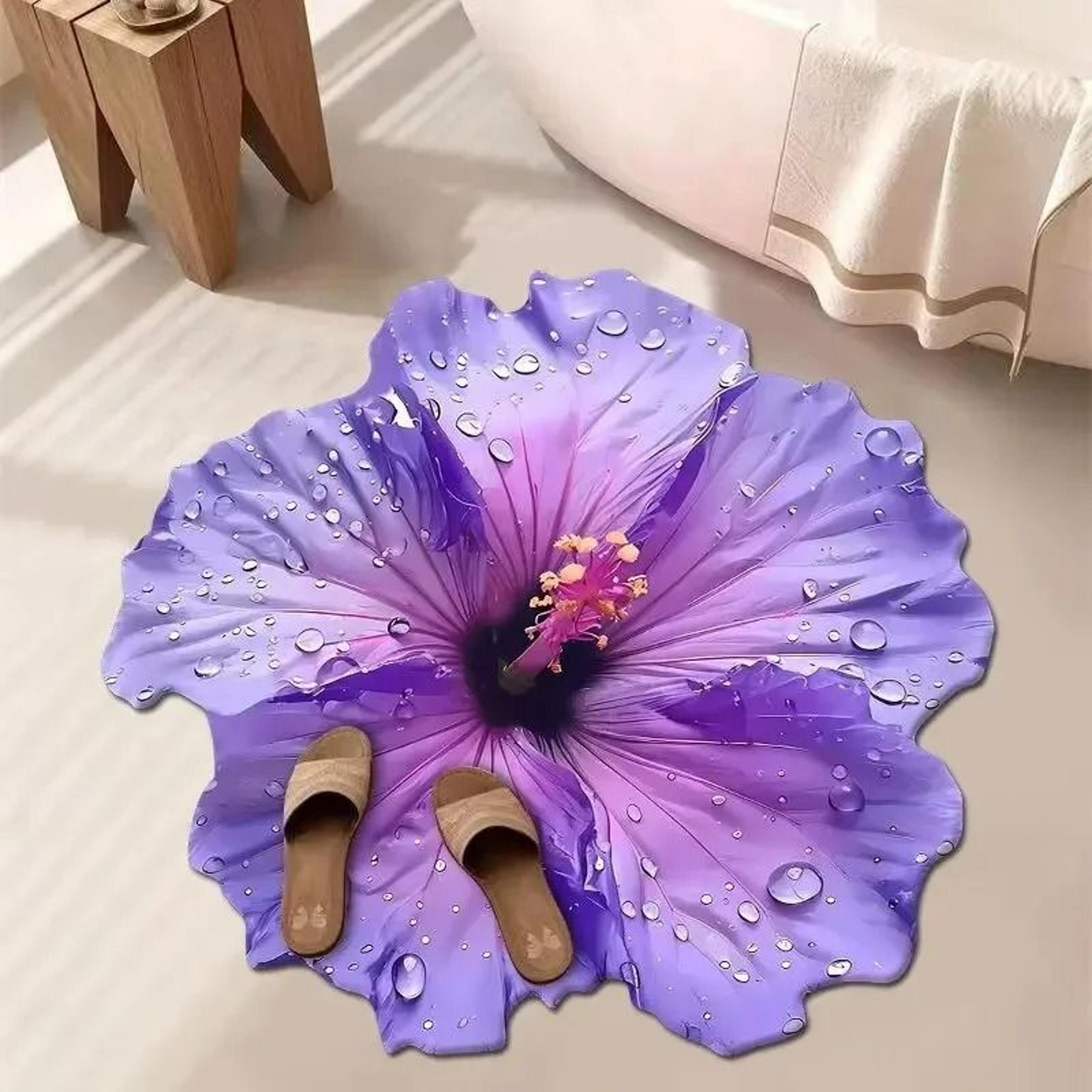 Heritage Floral Absorbent Home Accent Carpet 11