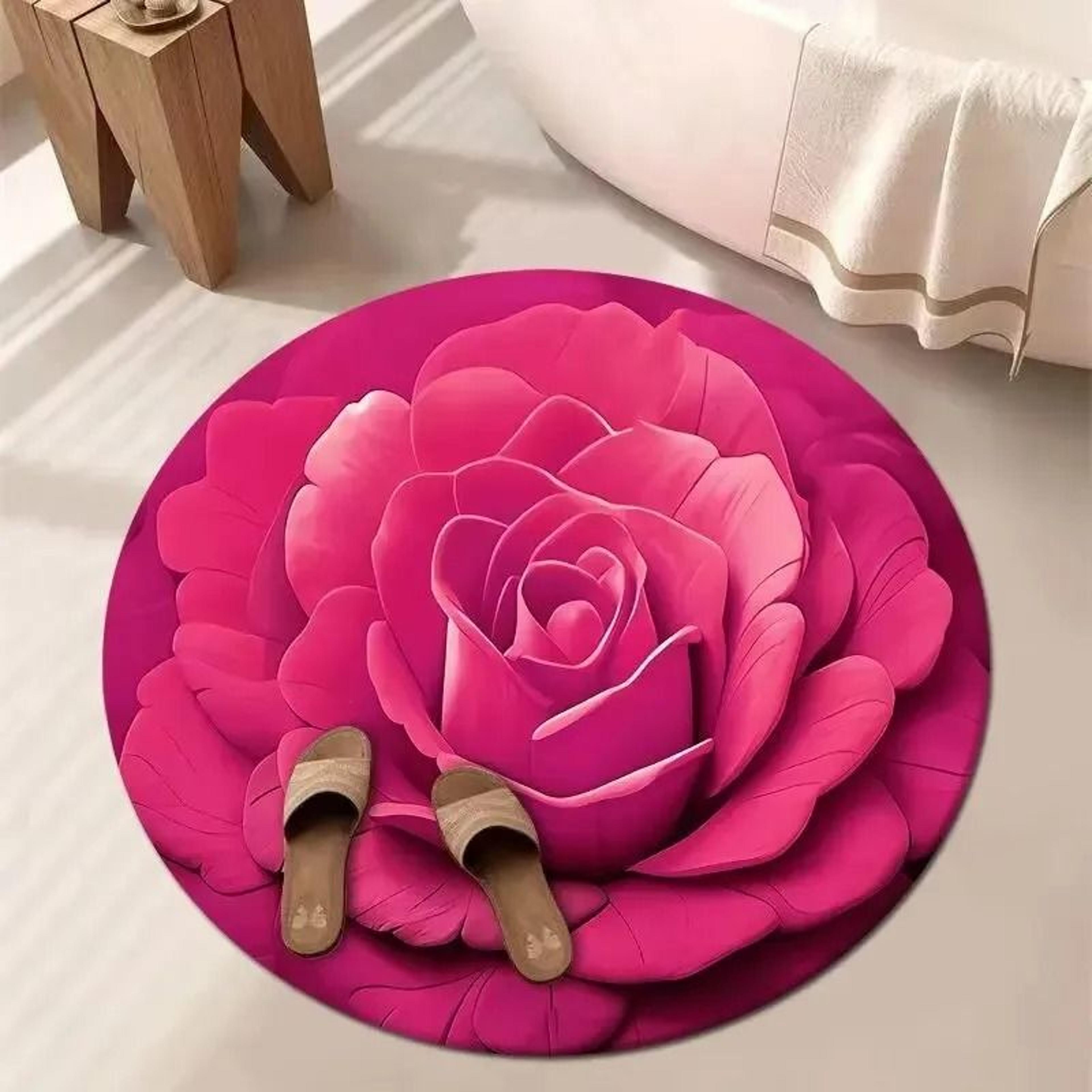 Heritage Floral Absorbent Home Accent Carpet 16