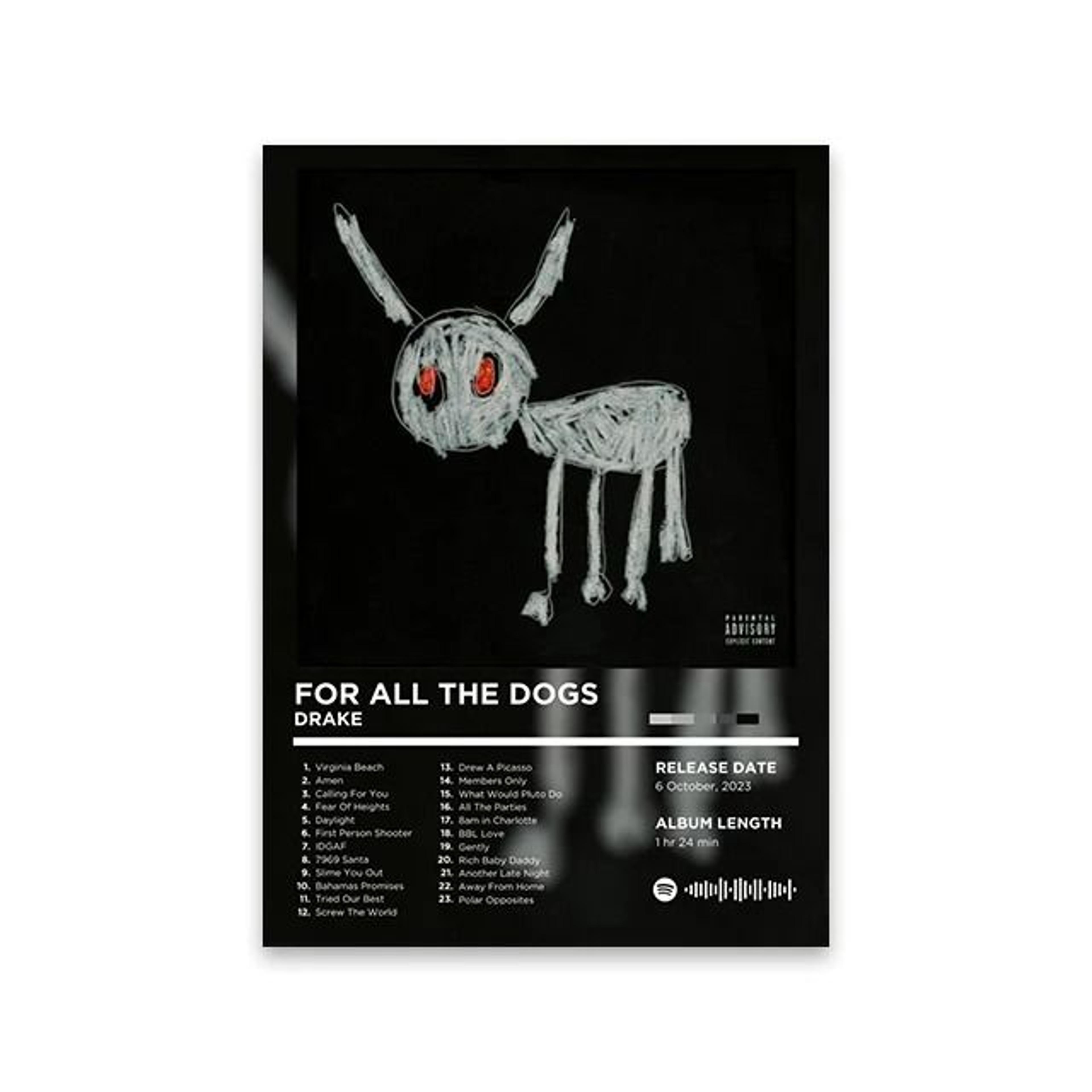 Modern HipHop Heritage Retro Album Art Print 11