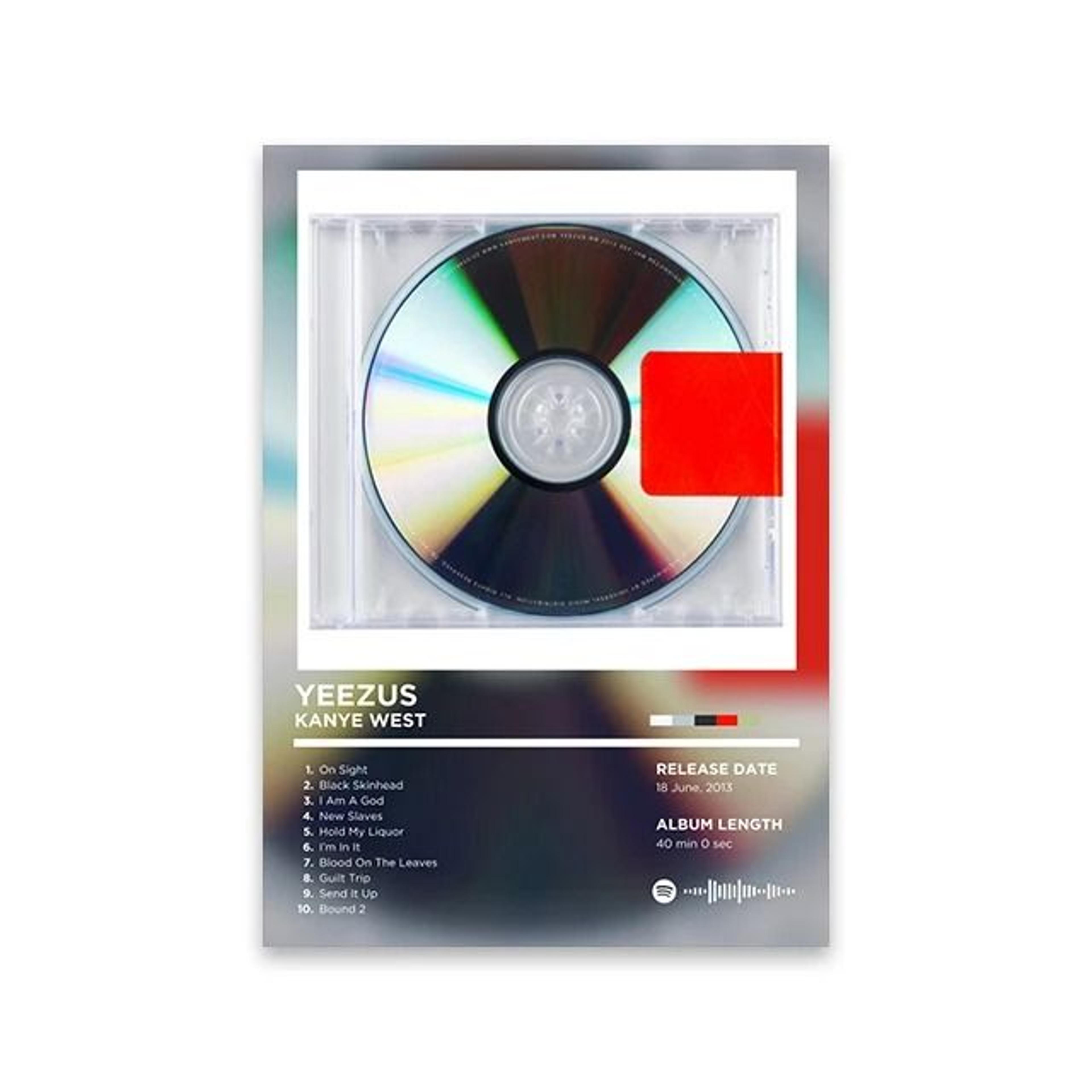 Modern HipHop Heritage Retro Album Art Print 23