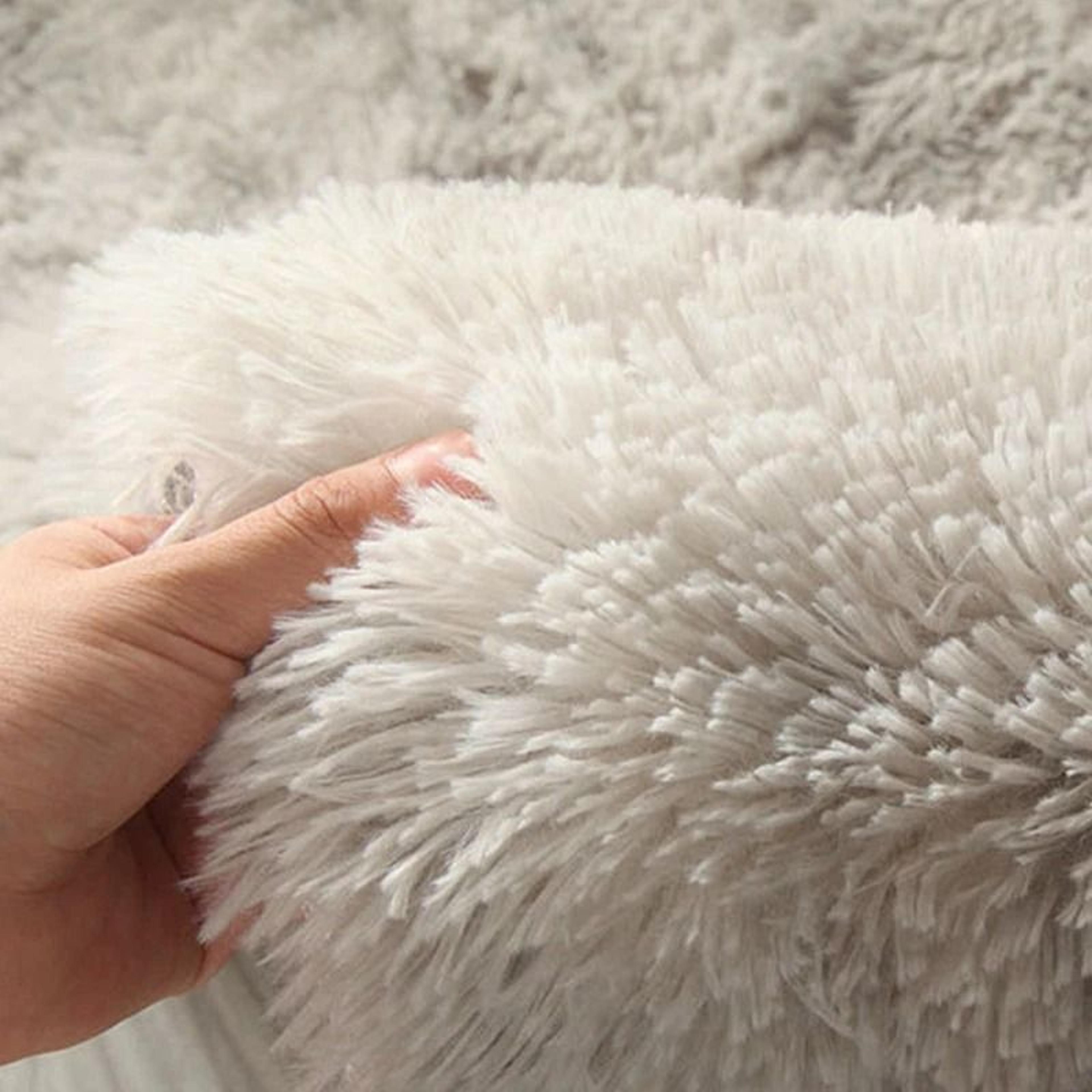 UltraSoft Shaggy Round Plush Area Rug 3