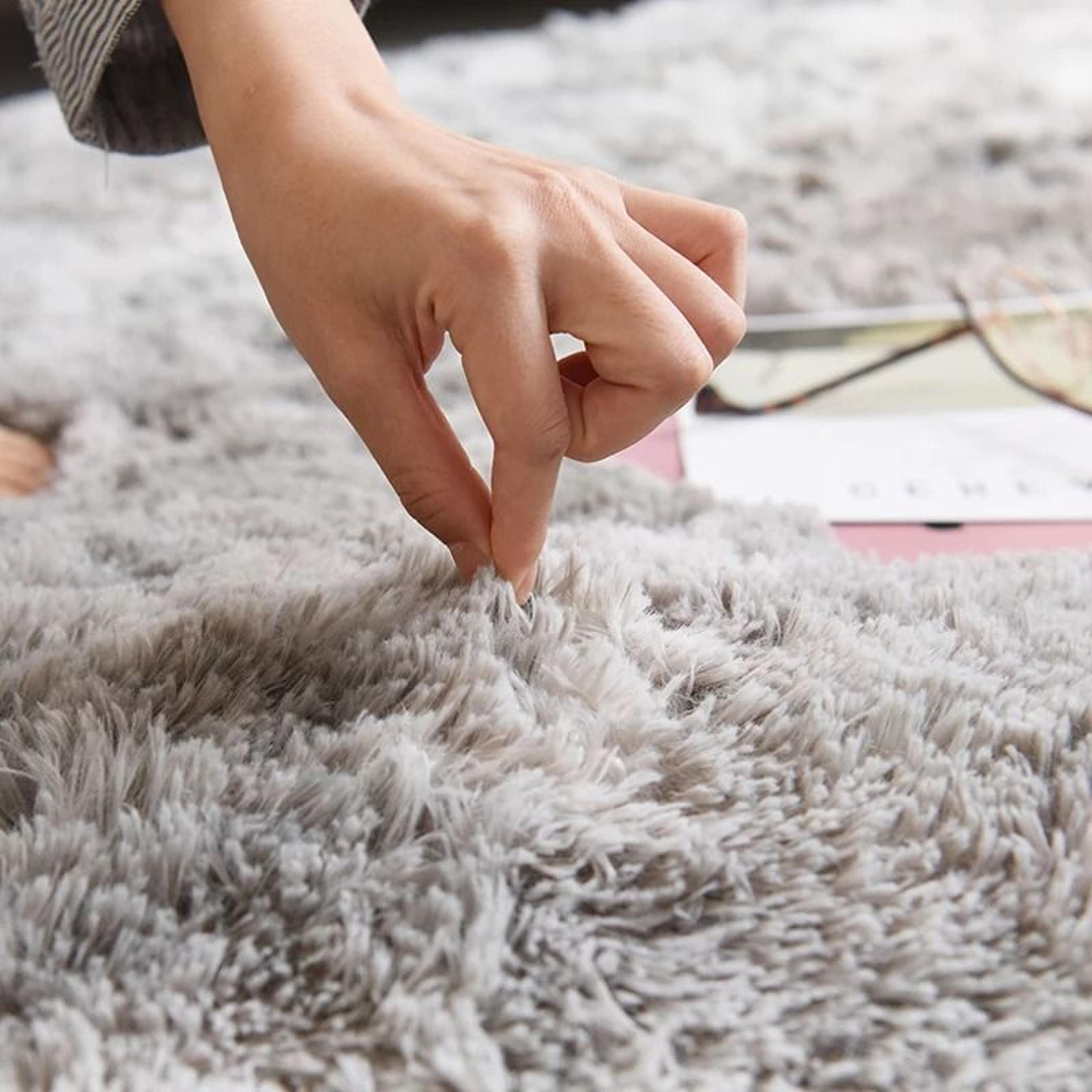 UltraSoft Shaggy Round Plush Area Rug 5