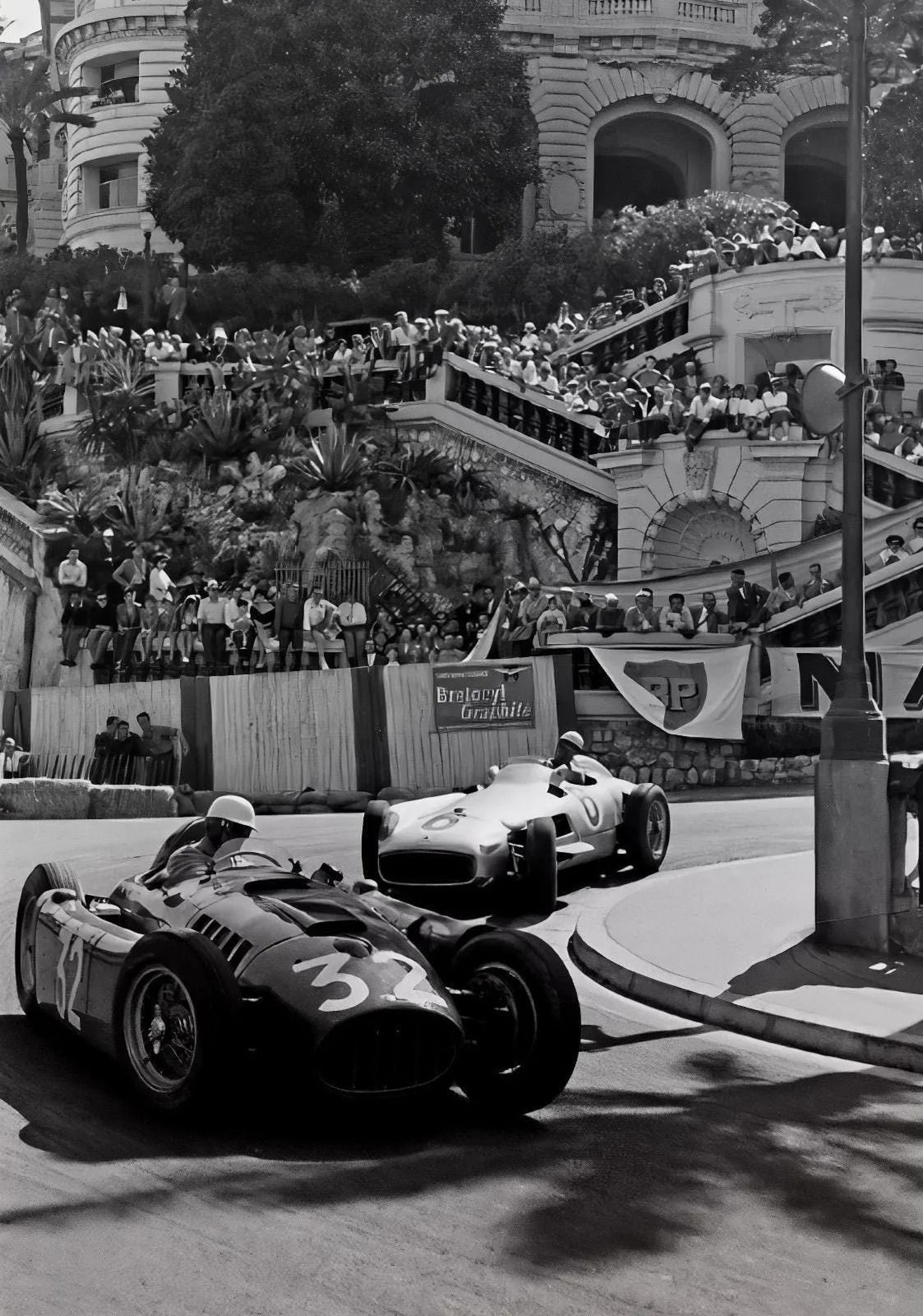 Architectural Formula 1 Monaco Grand Prix Heritage Canvas 11