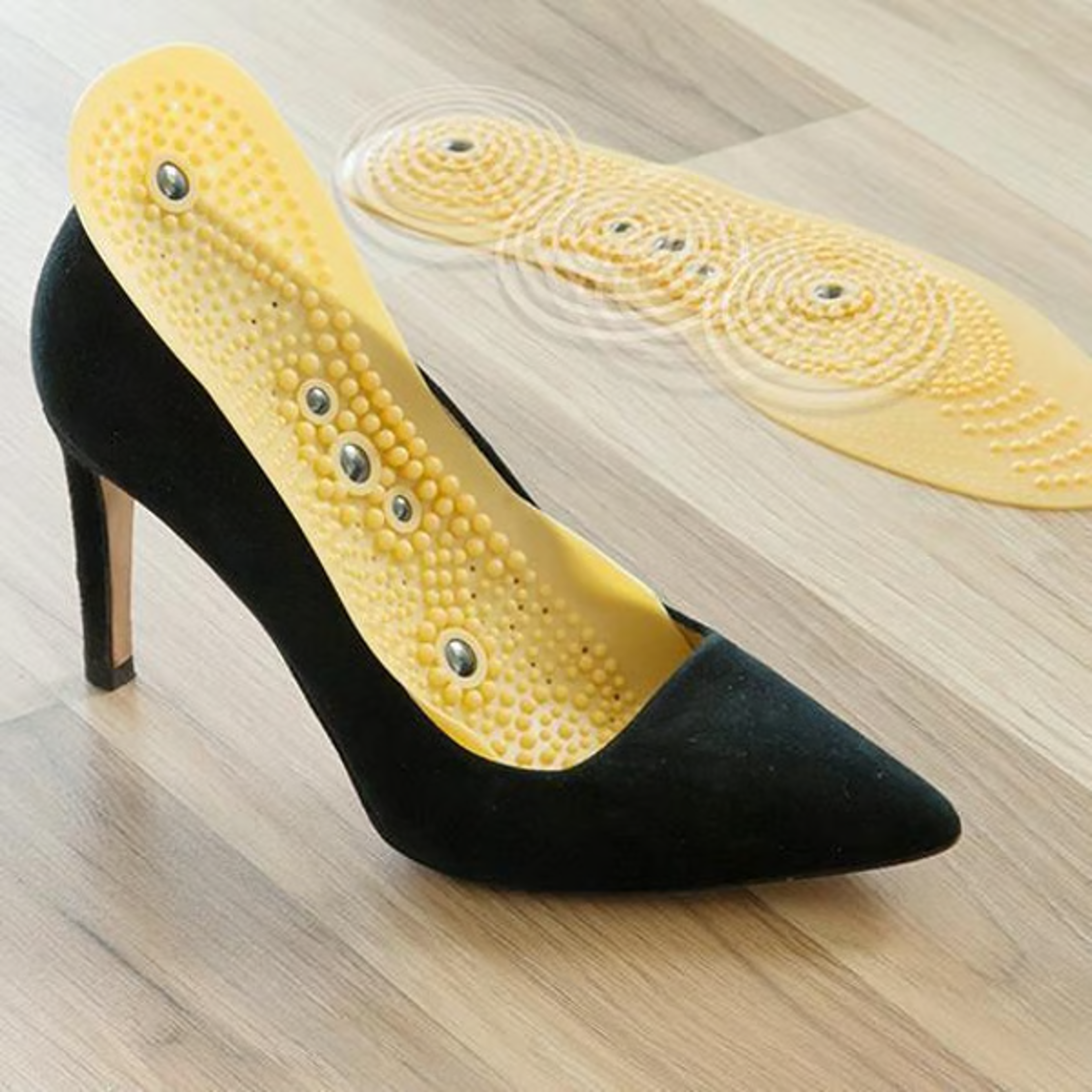 acupressure insoles magnetic foot support for everyday comfort