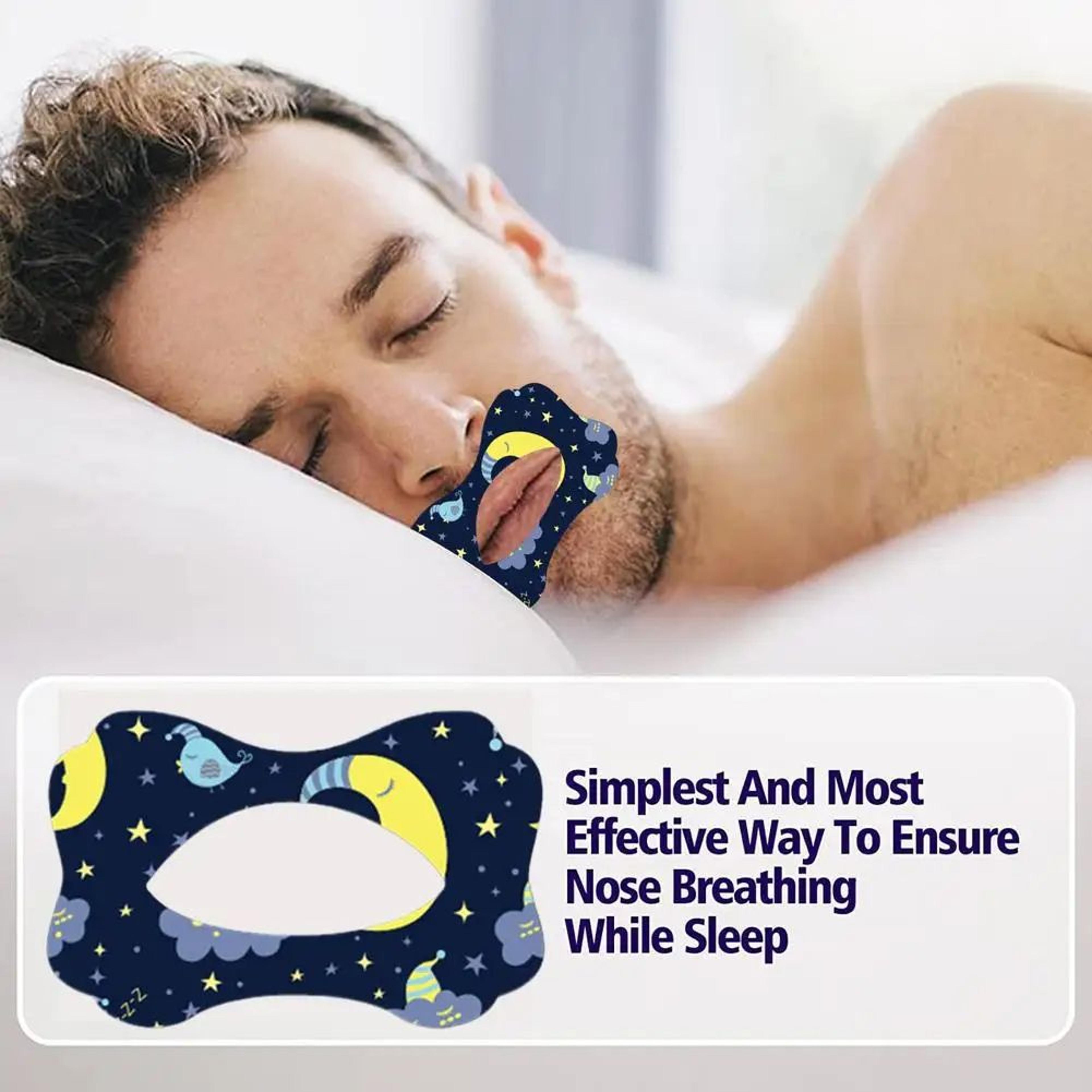 Anti Snoring Mouth Patch For Adults  Children Sleep Breathing Orthosis Tape To Stop Snoring  Improv