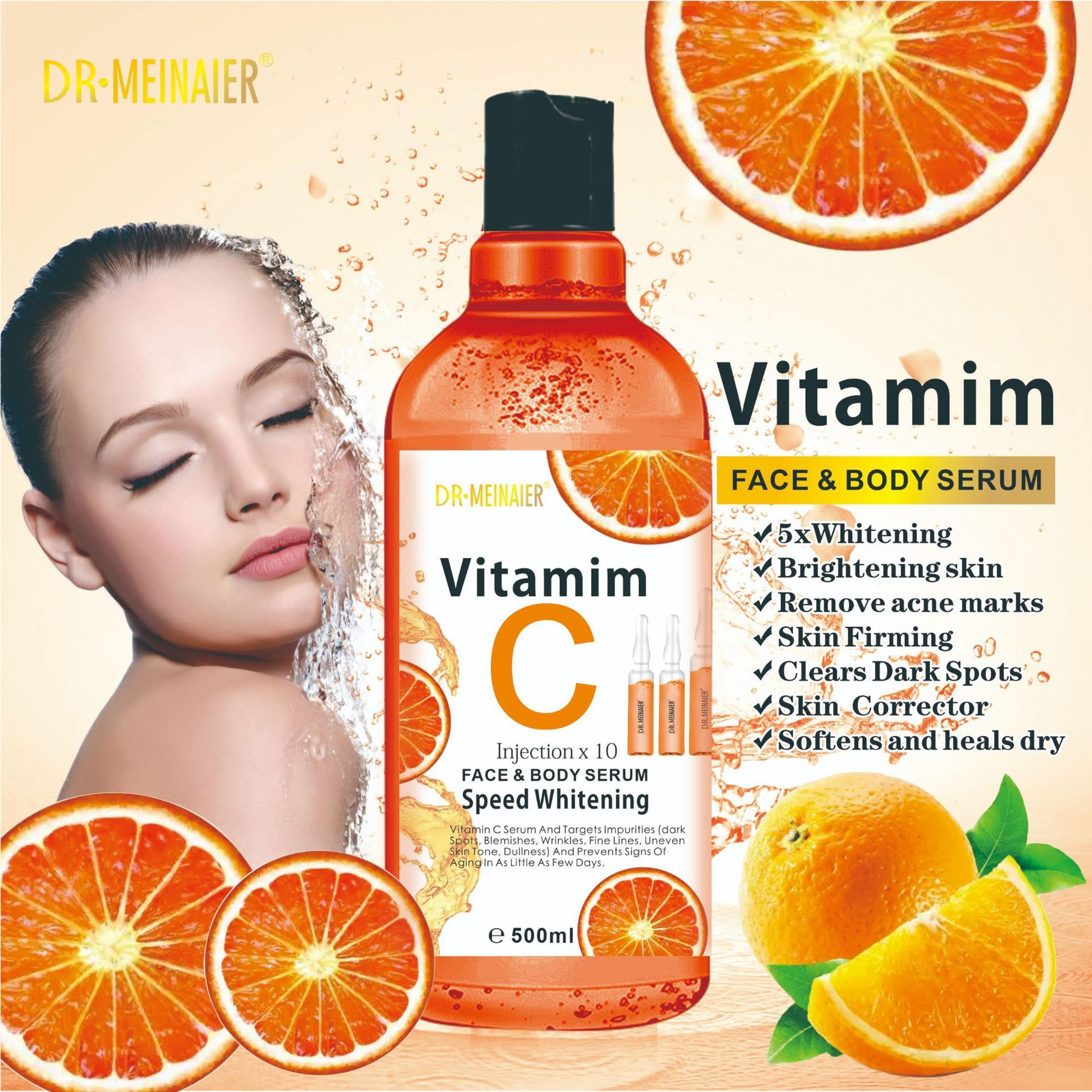 Hyaluronic Acid Face Serum For Whitening  Moisturizing Skin Lightening Body Serum For Youthful Skin 4