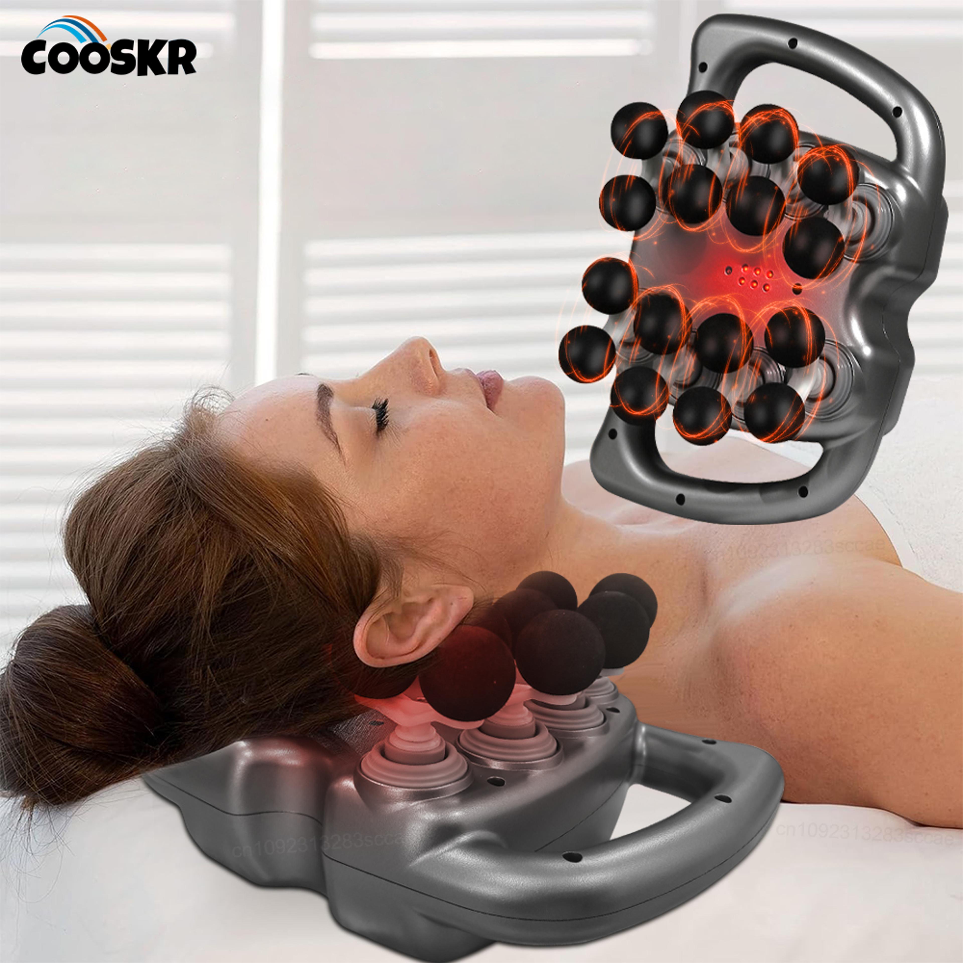 16-head fascia gun muscle massager, professional body back and shoulder relief