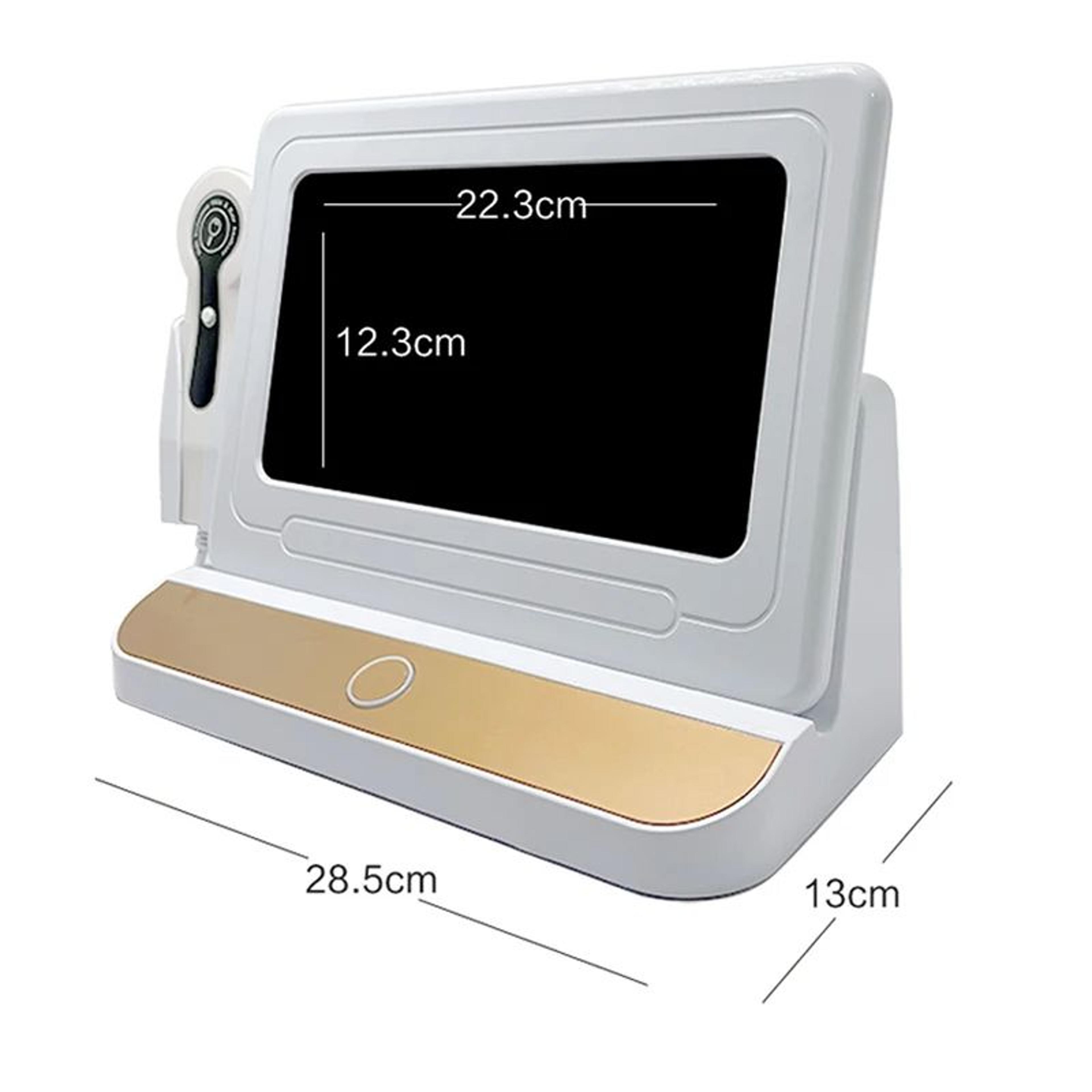 Advanced LCD Scalp Detector Digital Hair Skin Analyzer With DualLens Microscope For Hair Follicle T 5