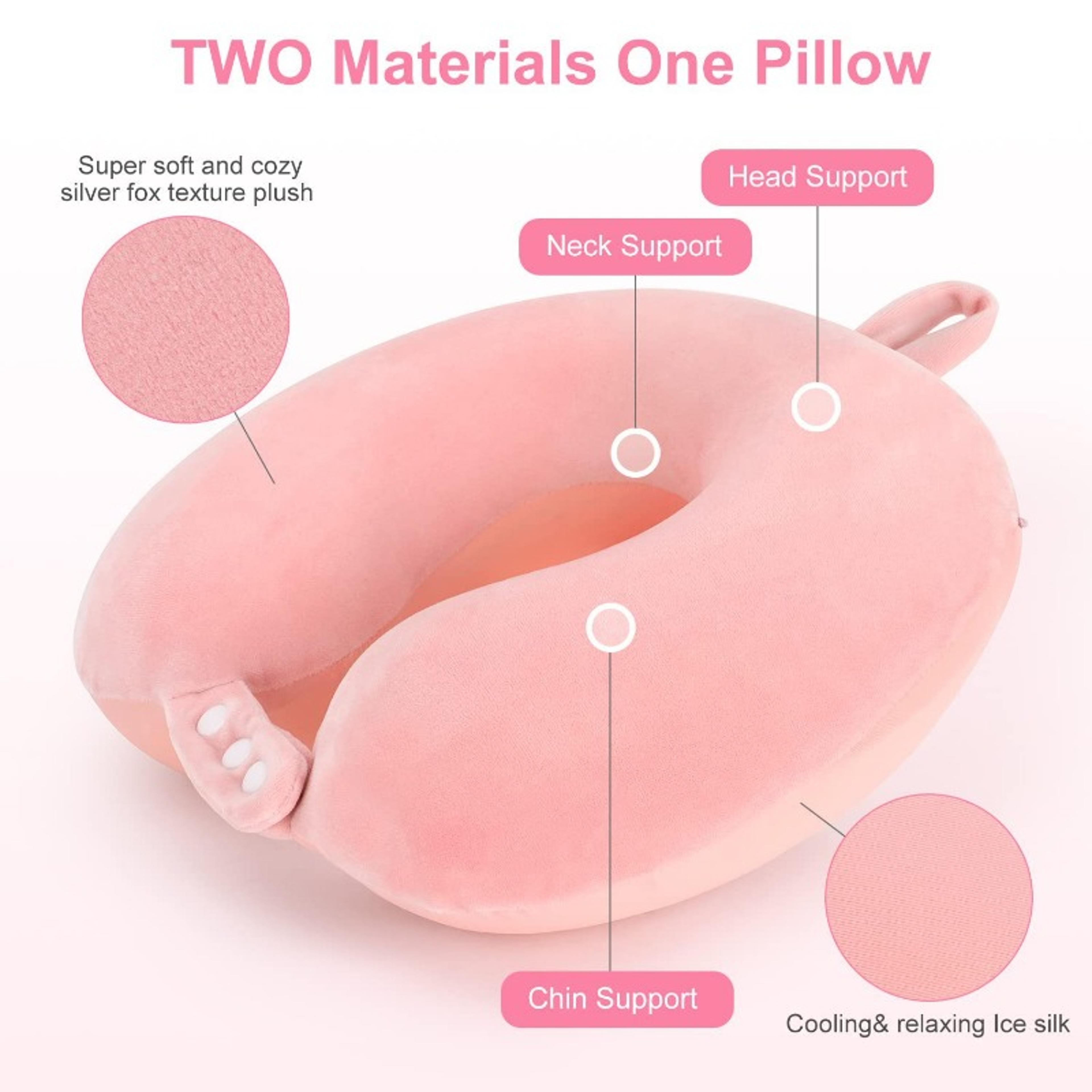 Travel Neck Pillow Multifunctional Ushaped Memory Foam Car Airplane Sleep Pillow Soft Headrest Slow 2