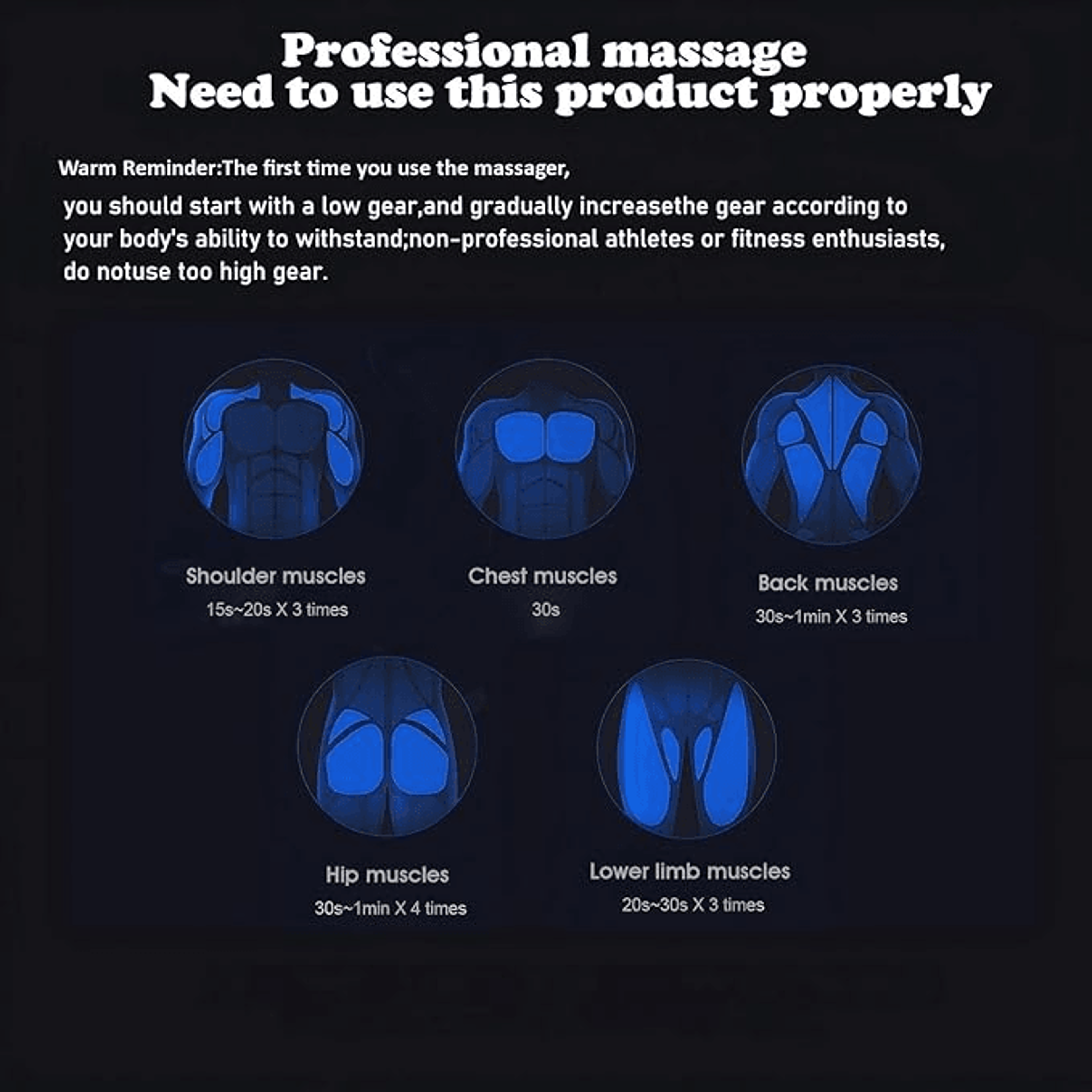 Electric Fascia Massager Body Scraping Microcurrent Therapy For Muscle Relief And Relaxation 12