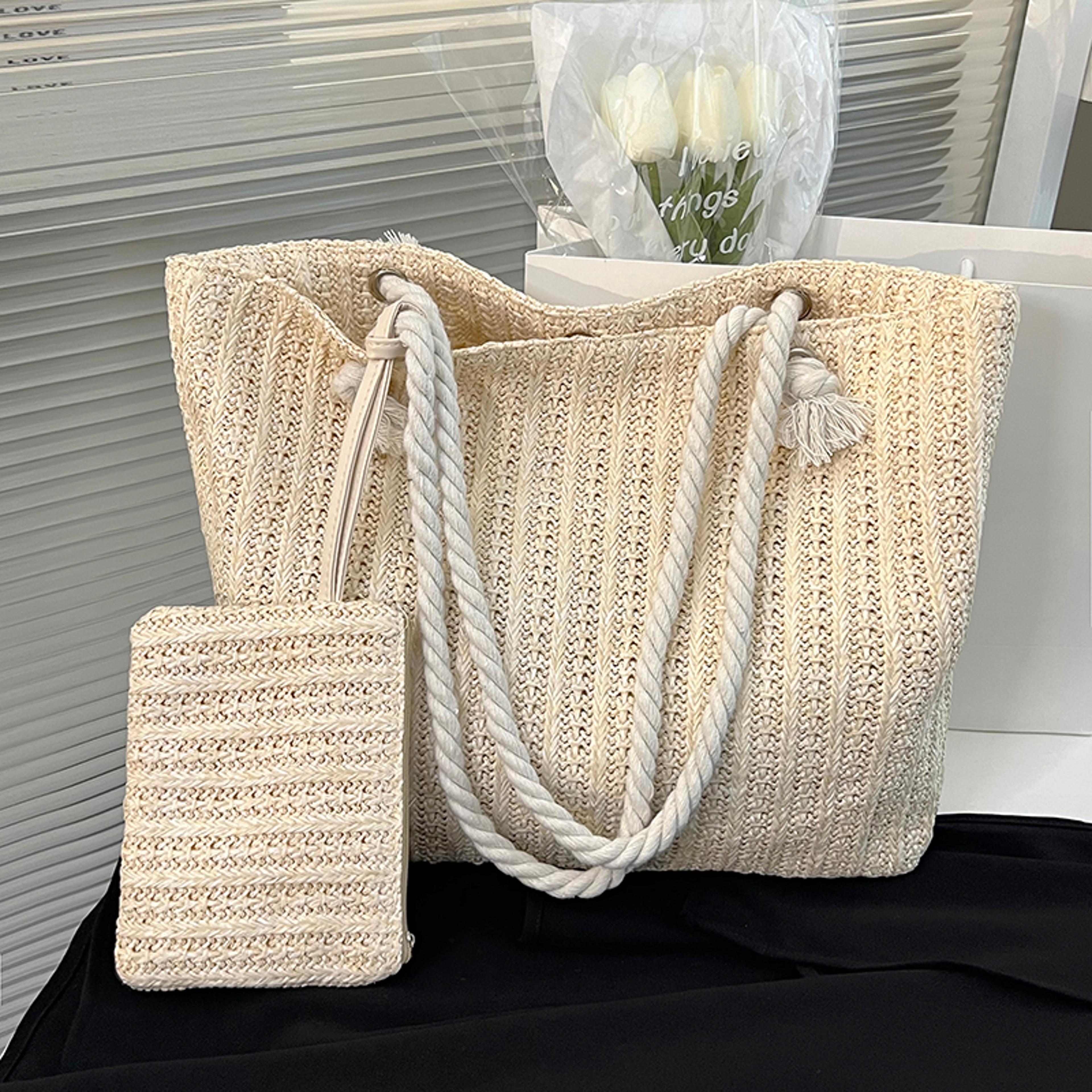 fashion large capacity, women handbags, summer beach bag, casual bali, straw tote bag, big purse