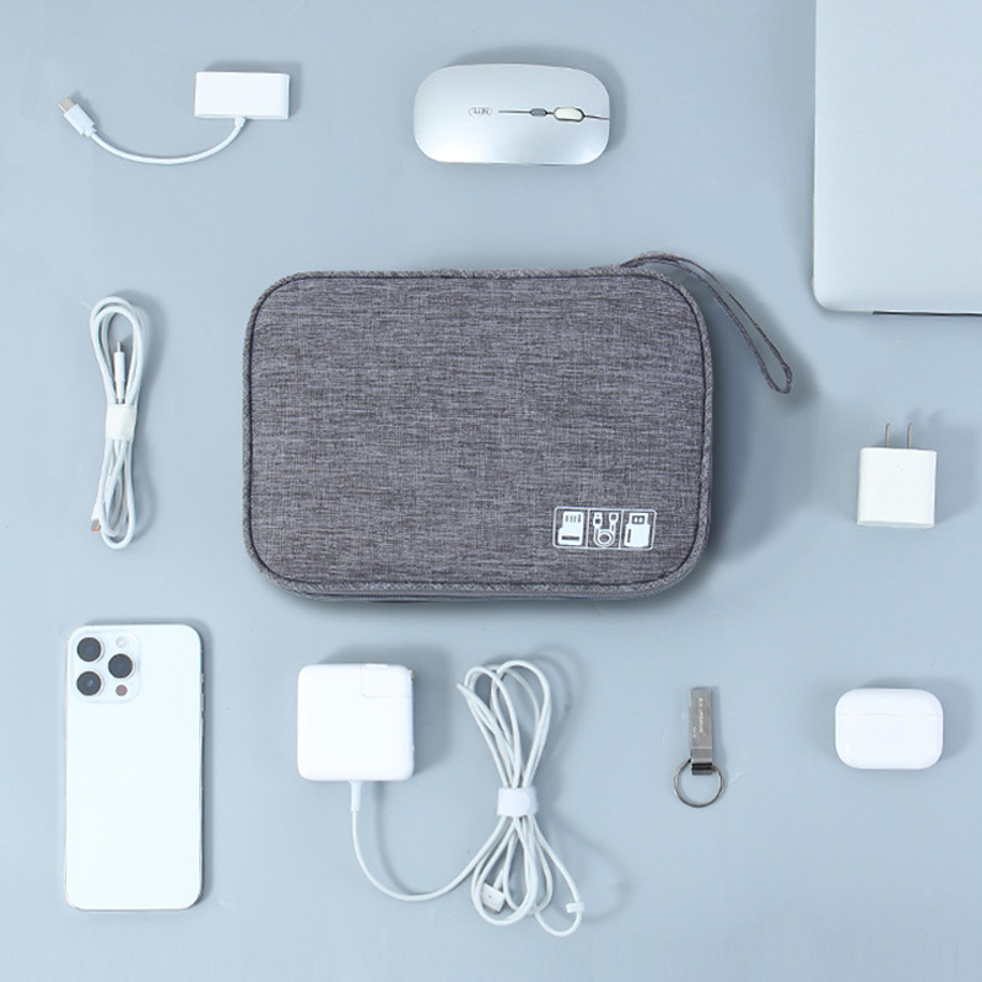 Data Cable Organizer Digital Storage Bag Waterproof Travel Case For Electronic Devices Earphone Lin 2