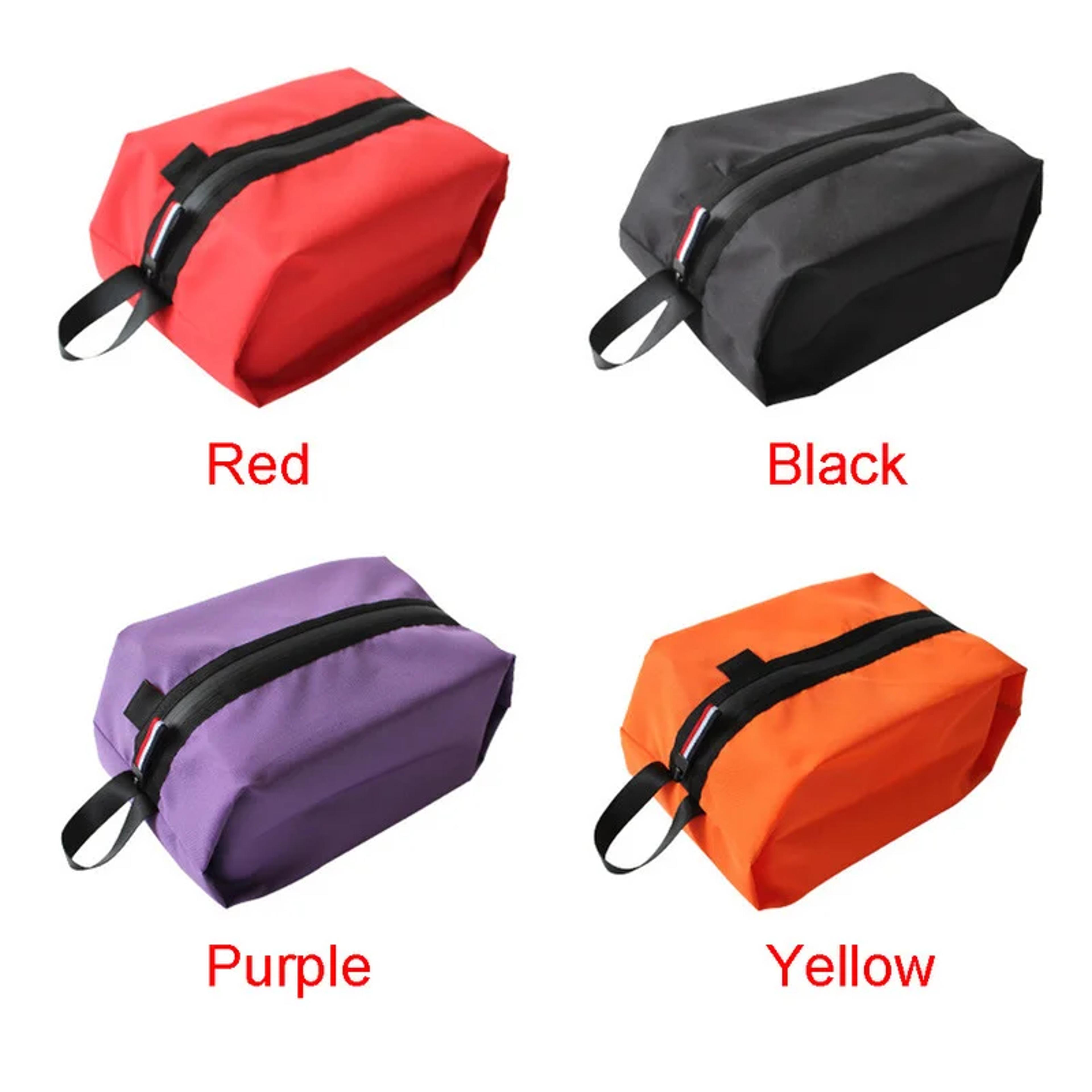 Travel Portable Oxford Shoes Bag Dustproof Shoes Storage Bags Sturdy Zipper Pouch Case Waterproof P 4