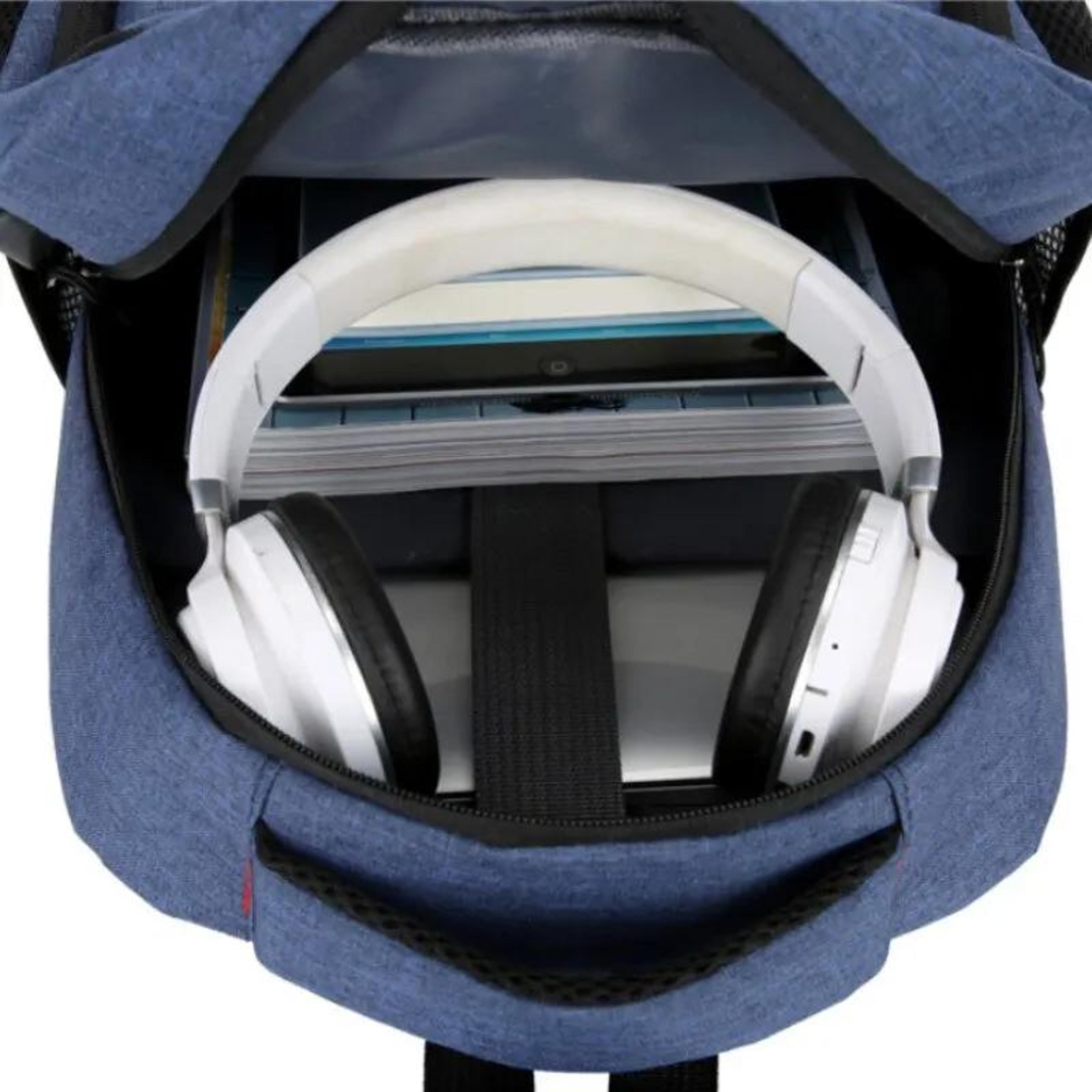 Large Capacity Travel Laptop Backpack Classic Waterproof Men Bag USB Charging Casual School Backpac 3