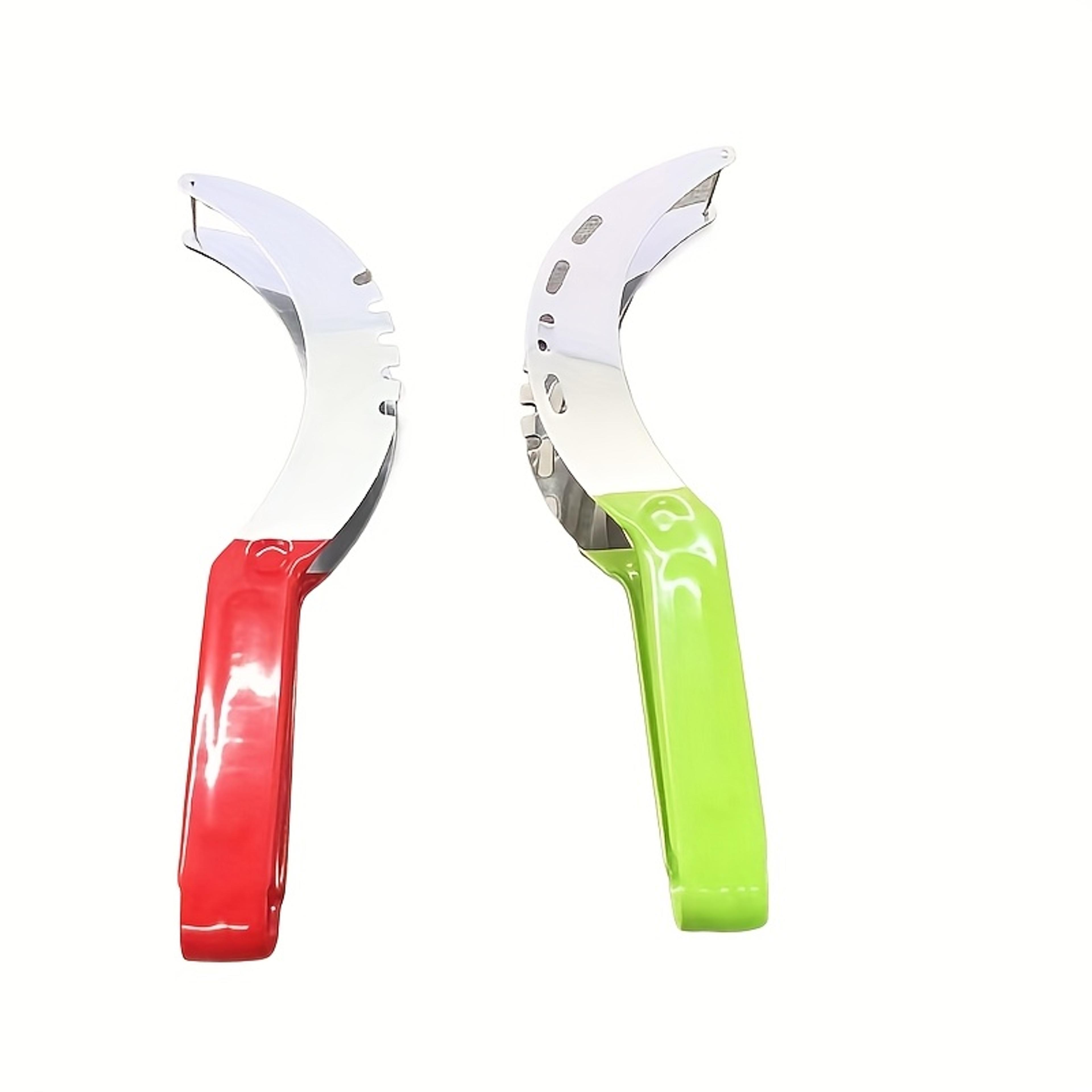 Stainless Steel Watermelon Slicer  Fruit Cutter For Fast Clean Kitchen Prep 3