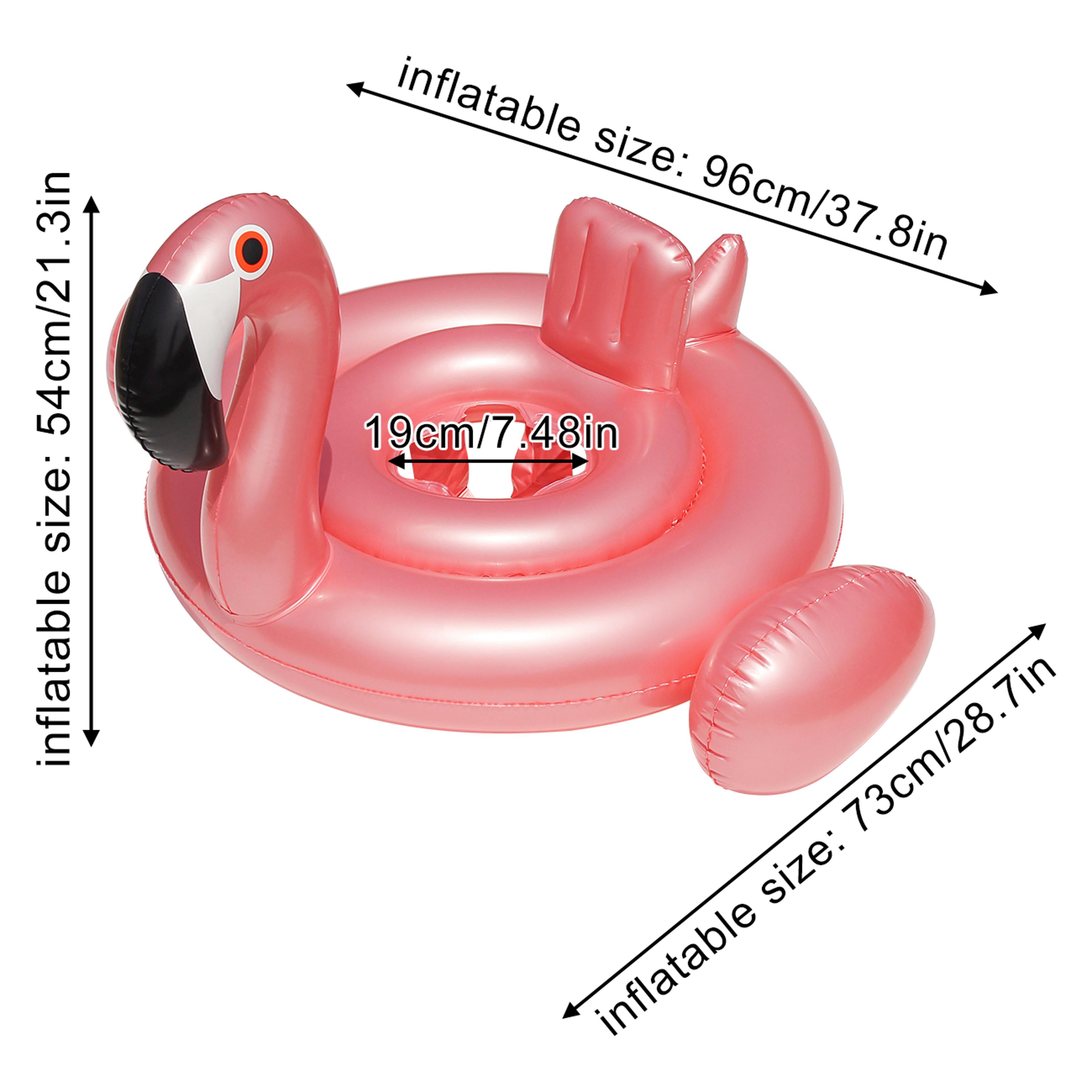 Flamingo Pool Float Inflatable Pool Ring For Beach  Summer Pool Parties 4